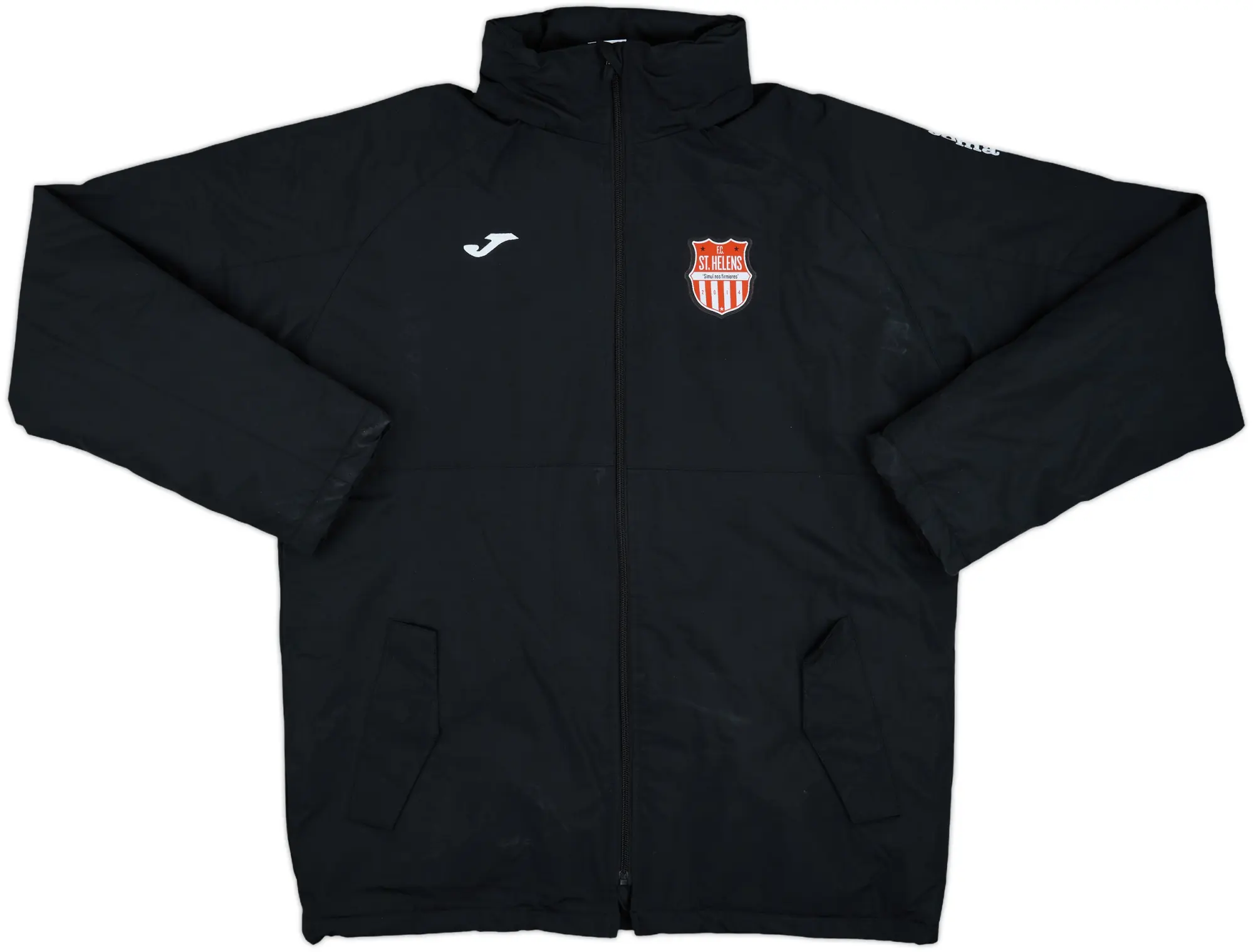 2018-19 FC St Helens Joma Padded Bench Coat - 8/10 - (L)