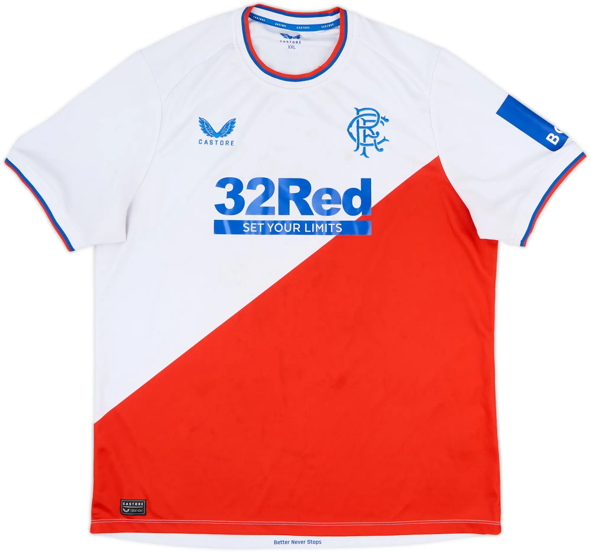 2022-23 Rangers Away Shirt - 5/10 - (XXL)