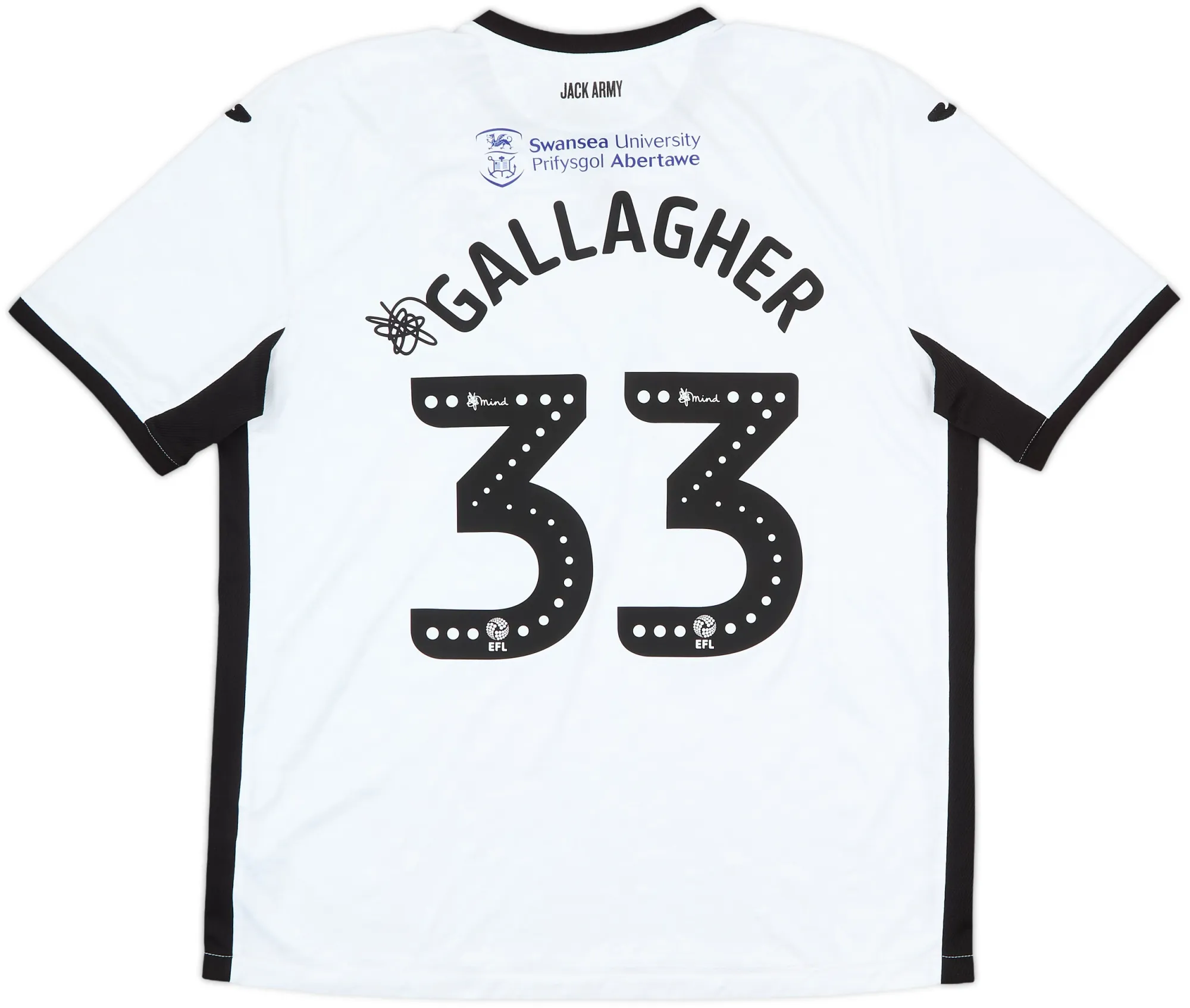 Joma Swansea City Mens SS Home Shirt 2019/20