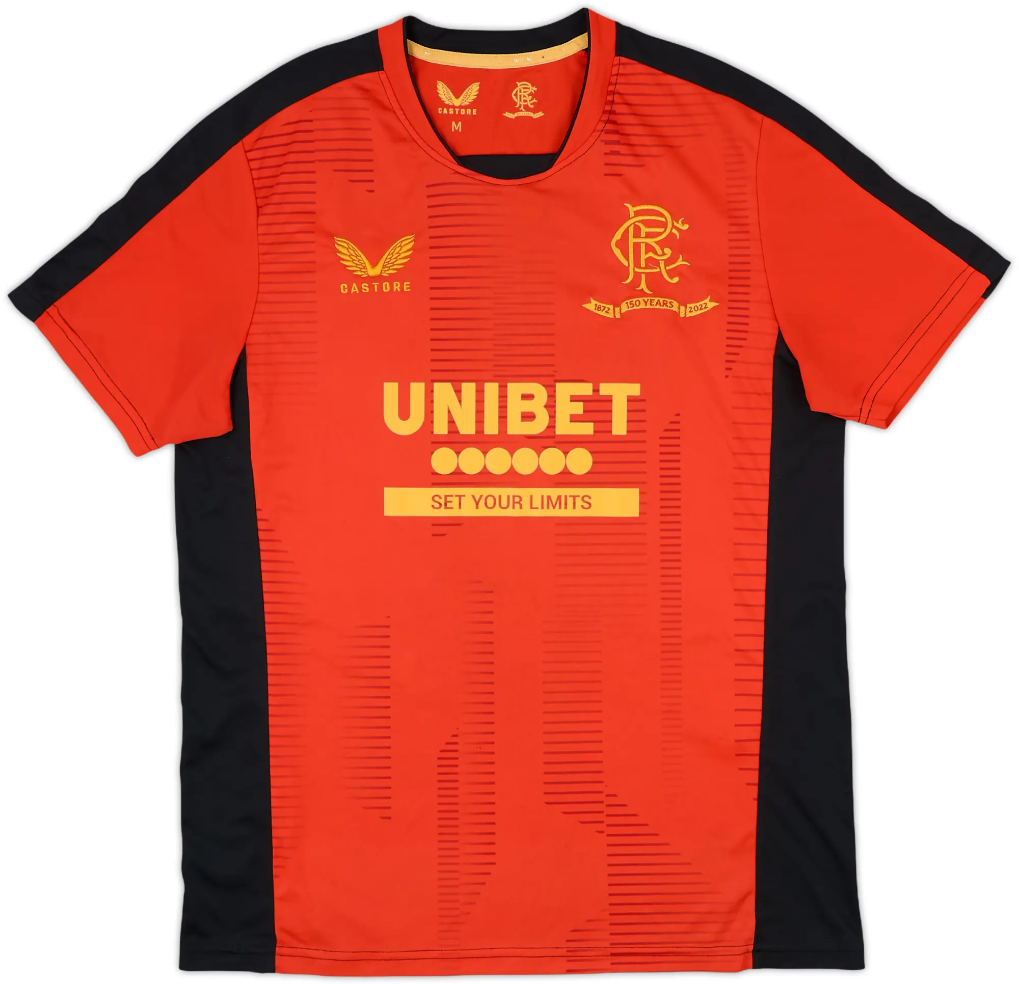 2021-22 Rangers Castore '150 Years Anniversary' Training Shirt - 9/10 - (M)