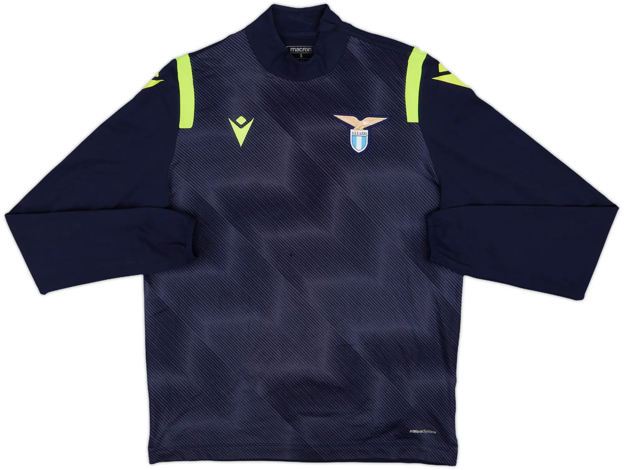 2021-22 Lazio Macron 1/4 Zip Drill Top - 5/10 - (S)