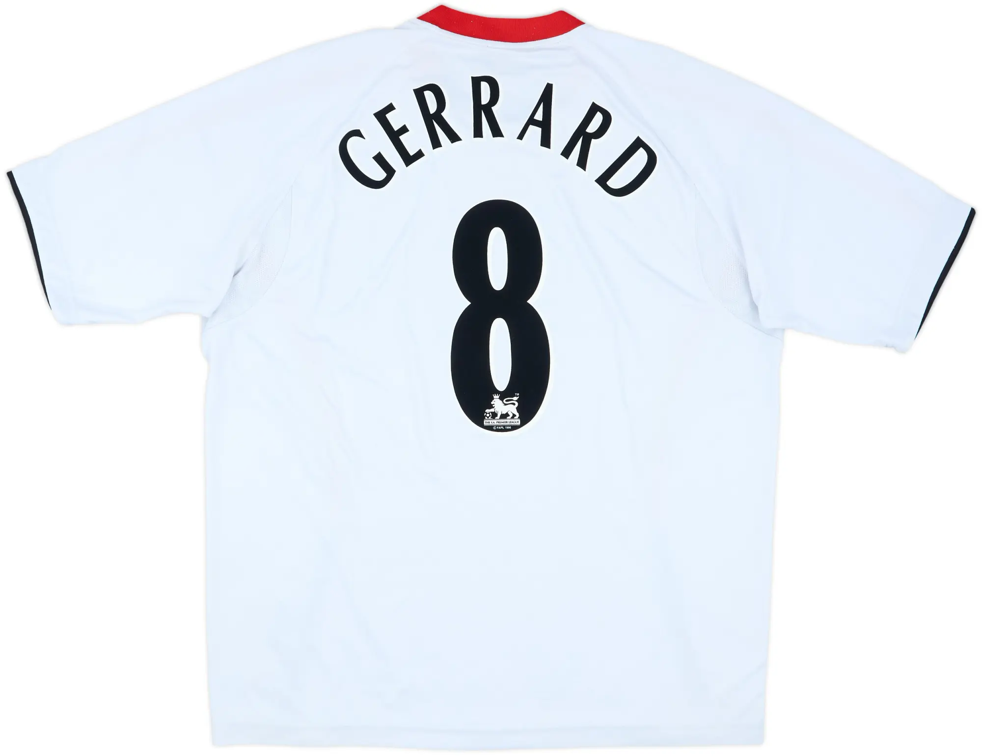 2005-06 Liverpool Away Shirt Gerrard #8 - 5/10 - (XL)