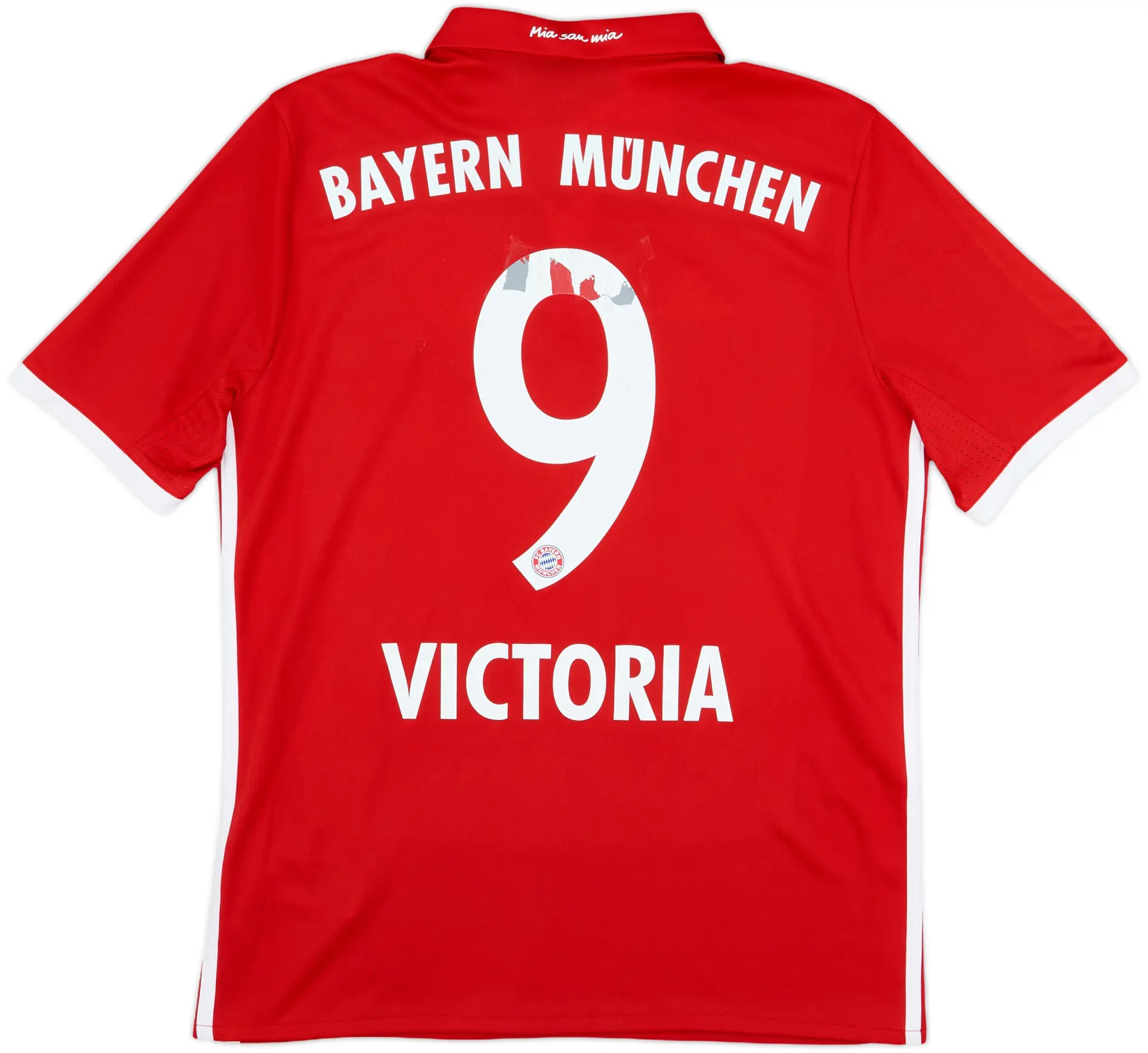 2016-17 Bayern Munich Home Shirt Victoria #9 - 5/10 - (XL.Boys)