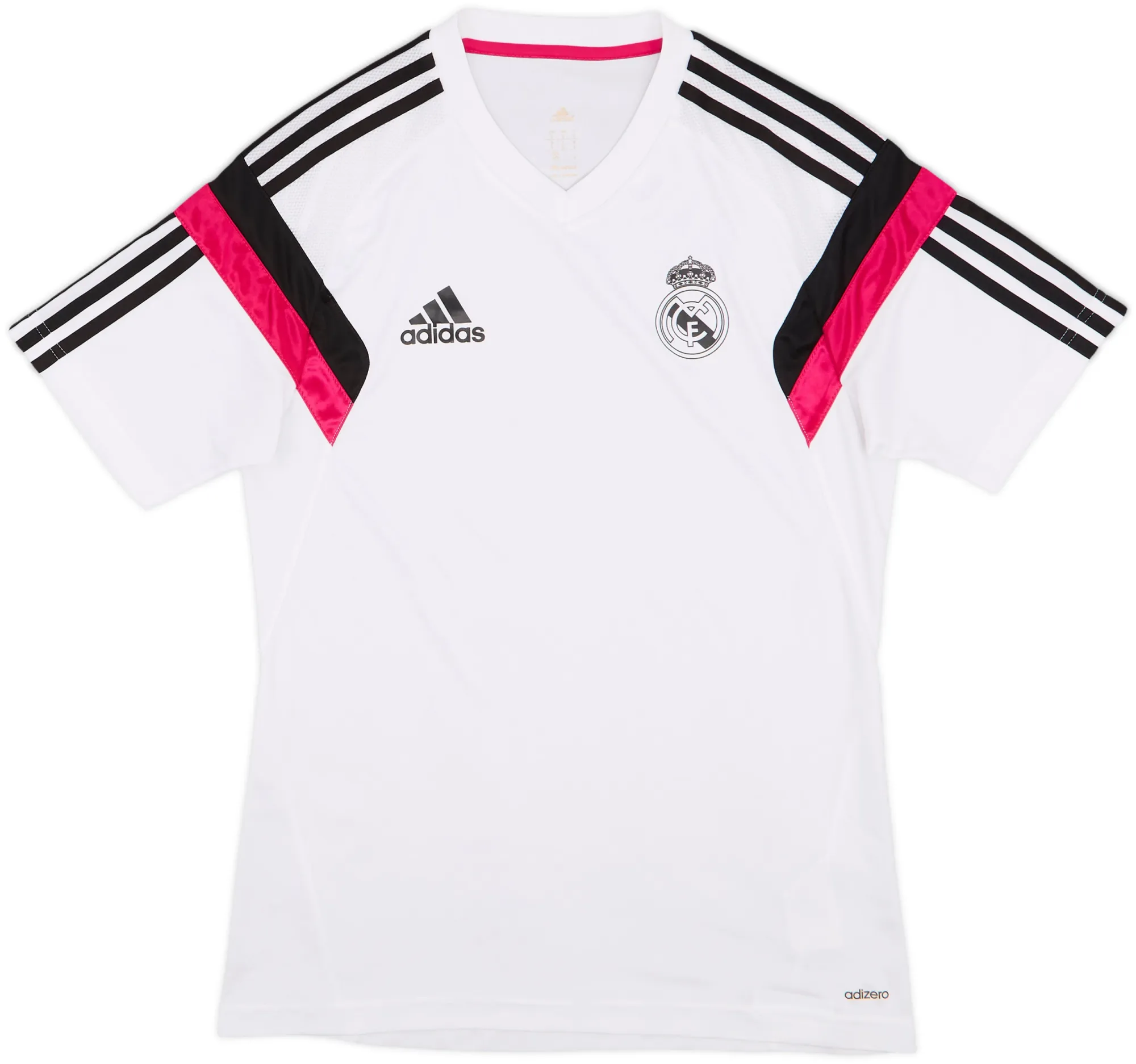 adidas Real Madrid Mens SS Player Issue Home Shirt 2014/15