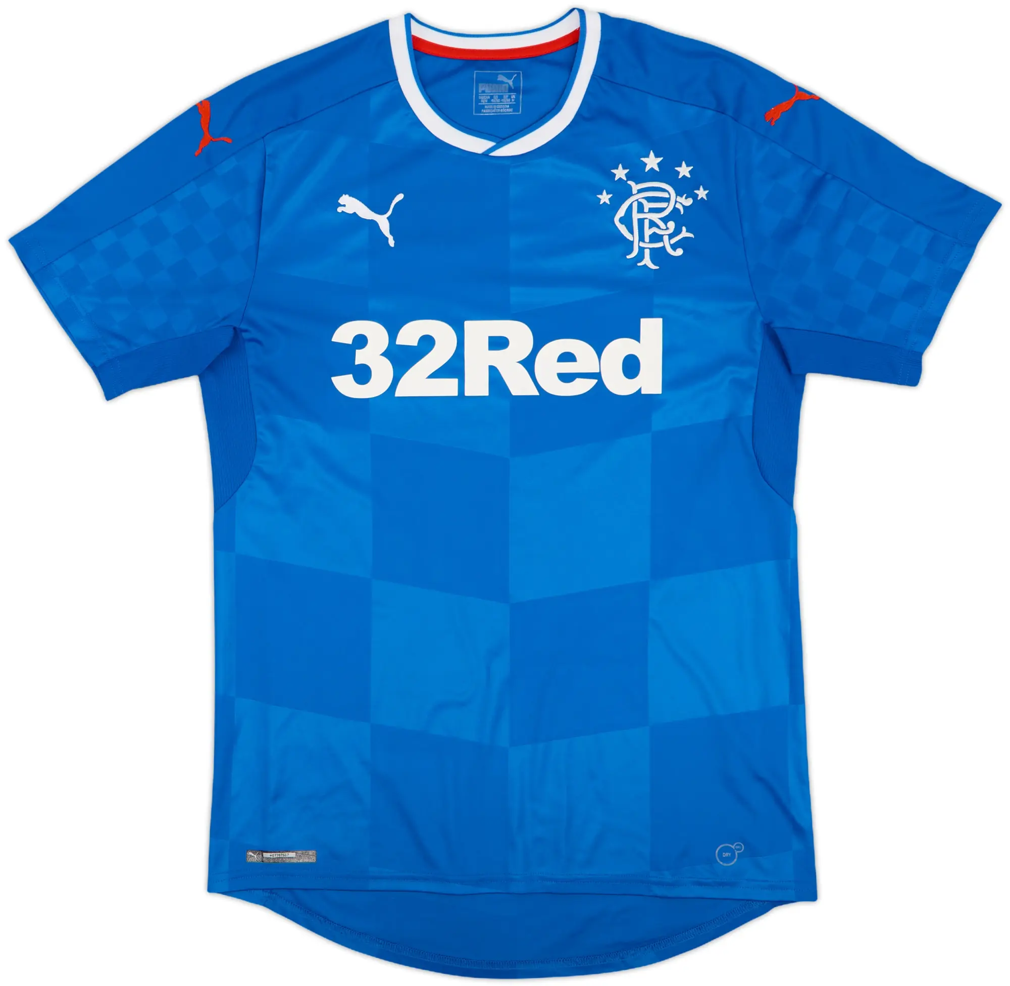 2016-18 Rangers Home Shirt - 8/10 - (M)
