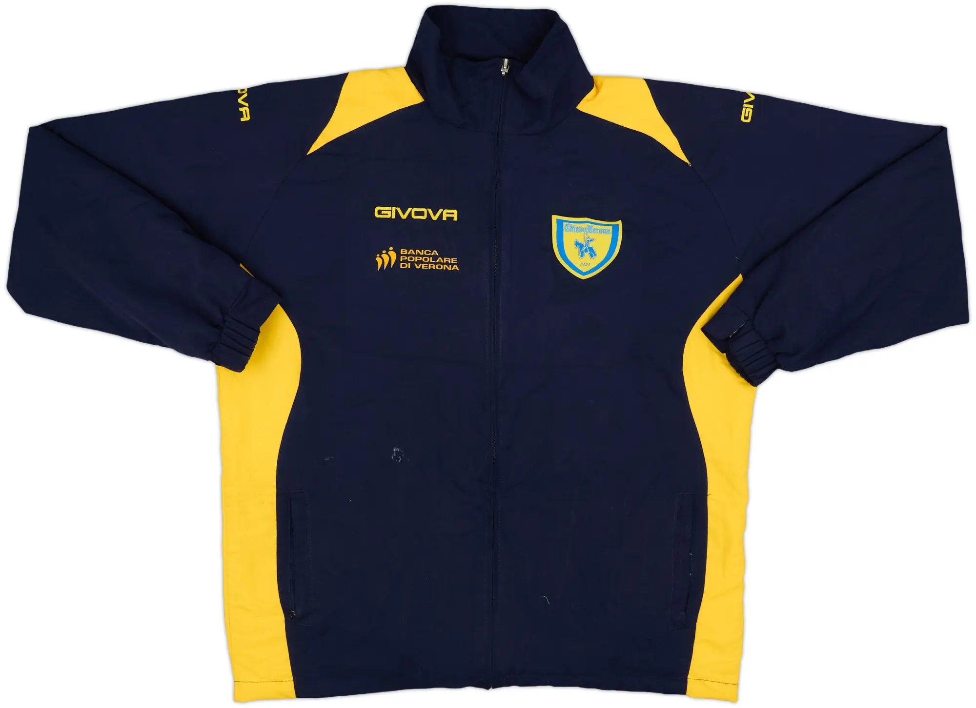 2009-10 Chievo Verona Givova Track Jacket - 6/10 - (S)