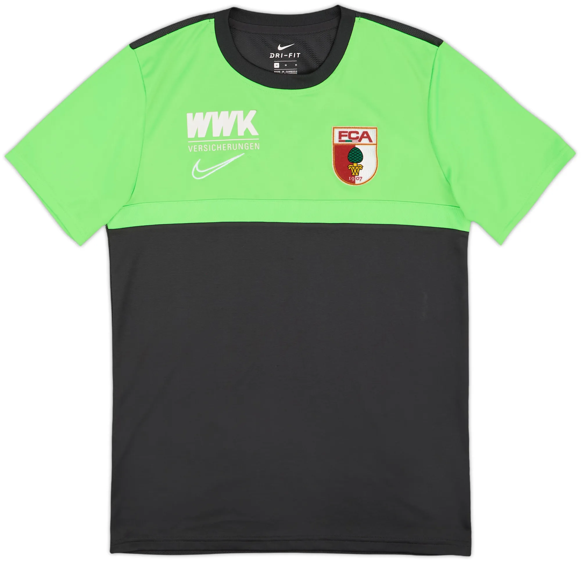 Nike FC Augsburg Mens SS Home Shirt 2020/21