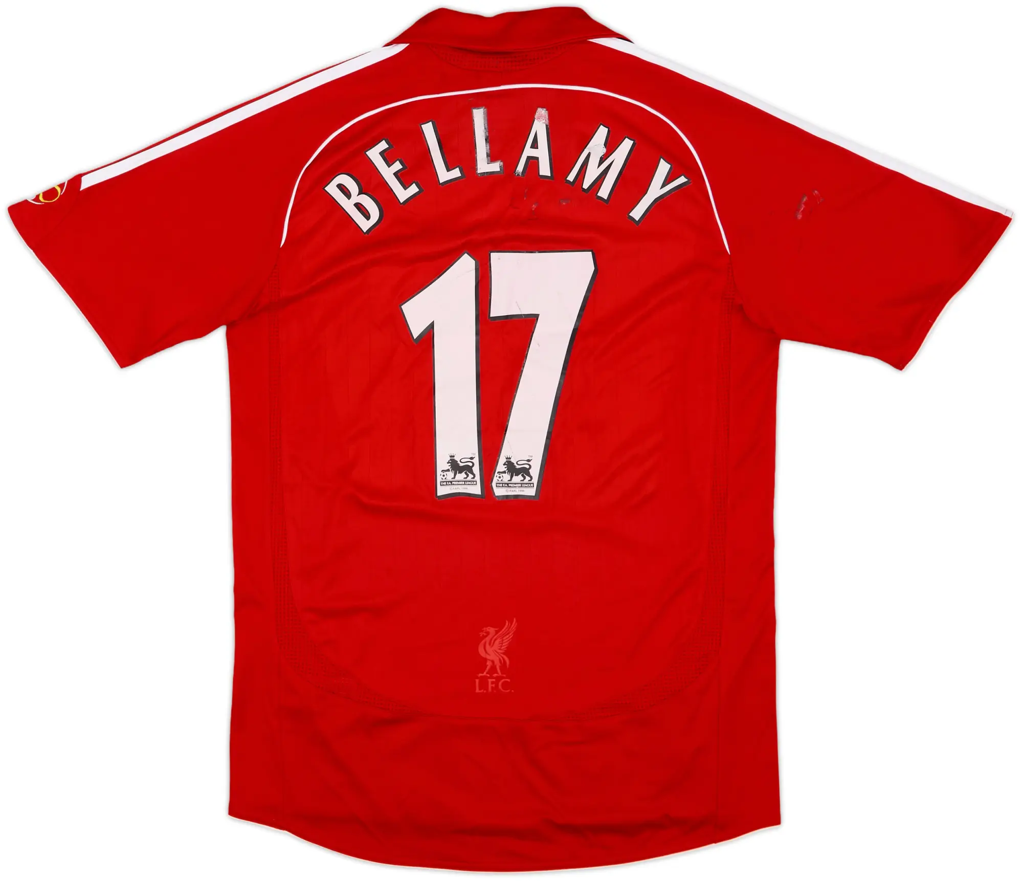 2006-08 Liverpool Home Shirt Bellamy #17 - 4/10 - (S)