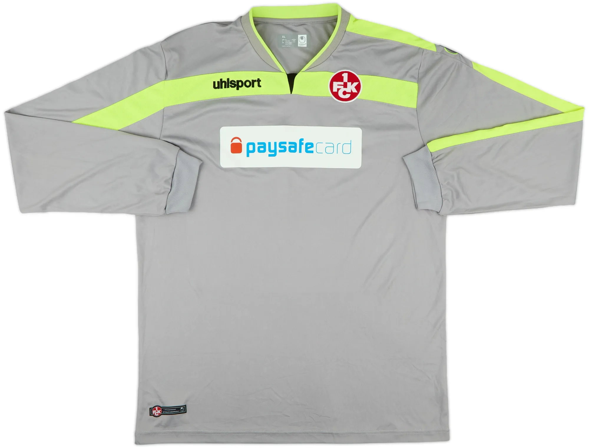 GK Kaiserslautern Mens LS Goalkeeper Home Shirt 2014/15