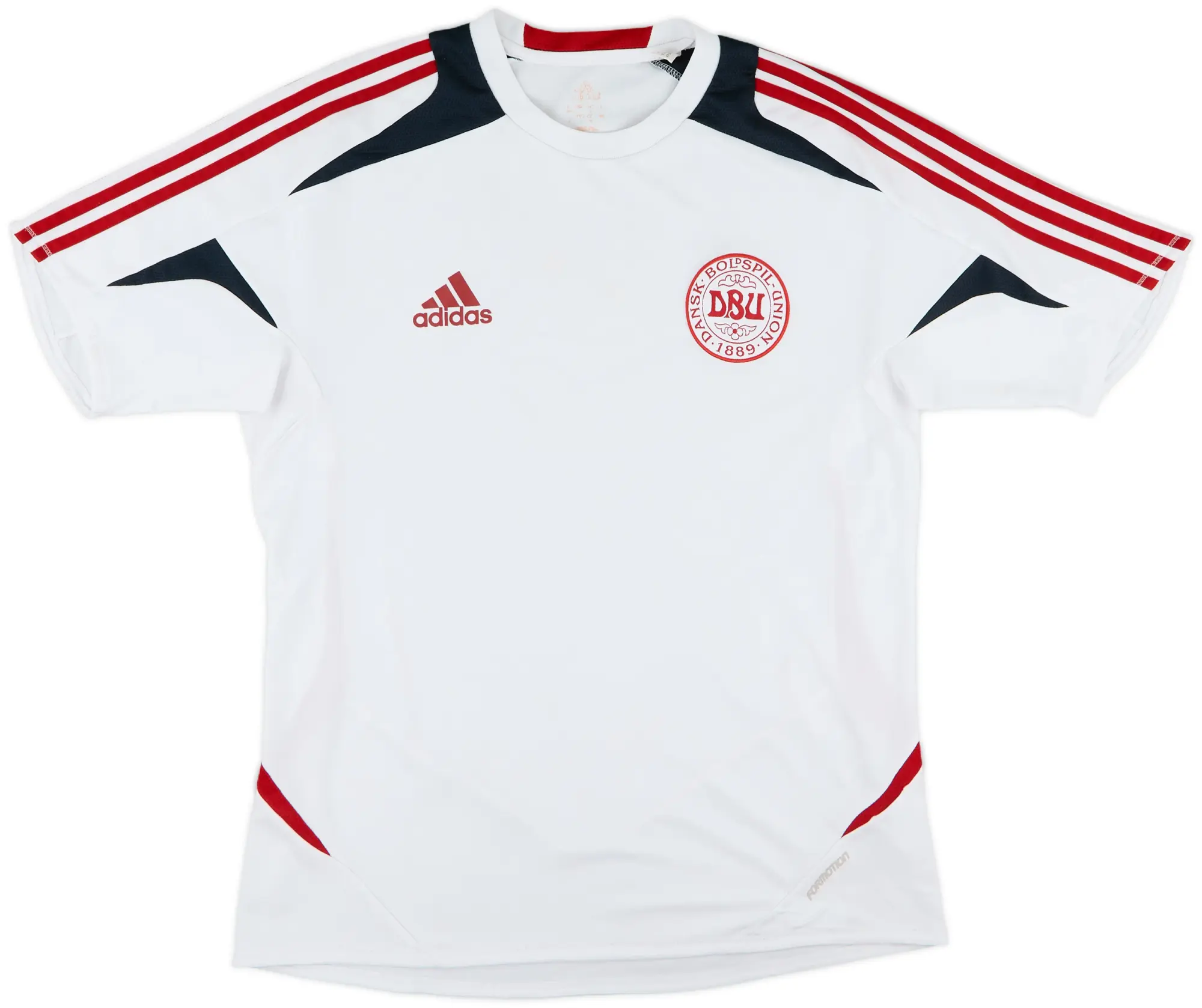 2011-12 Denmark adidas Formotion Training Shirt - 8/10 - (M)