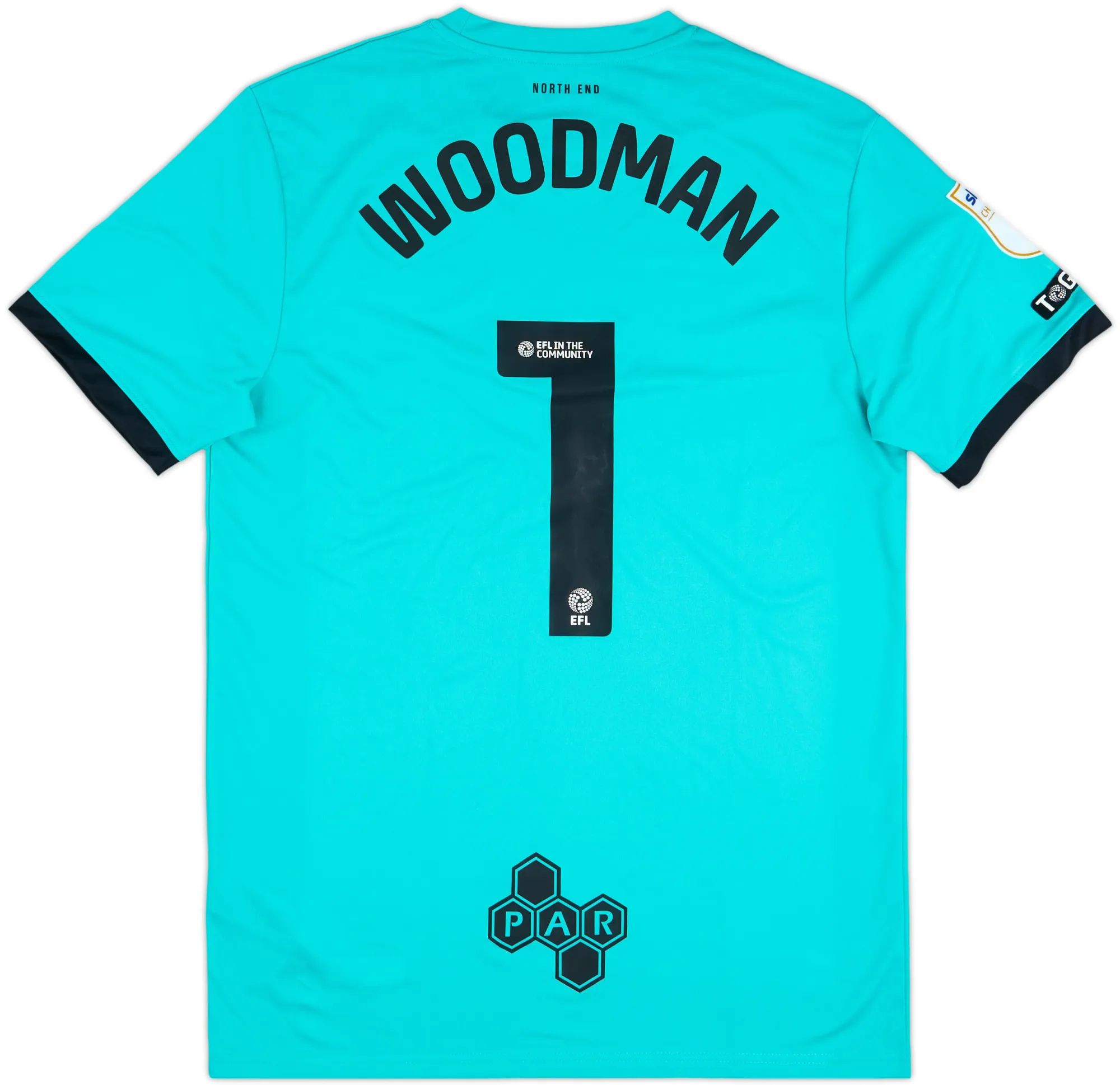 Castore Preston North End Mens LS Goalkeeper Player Issue Home Shirt 2024/25