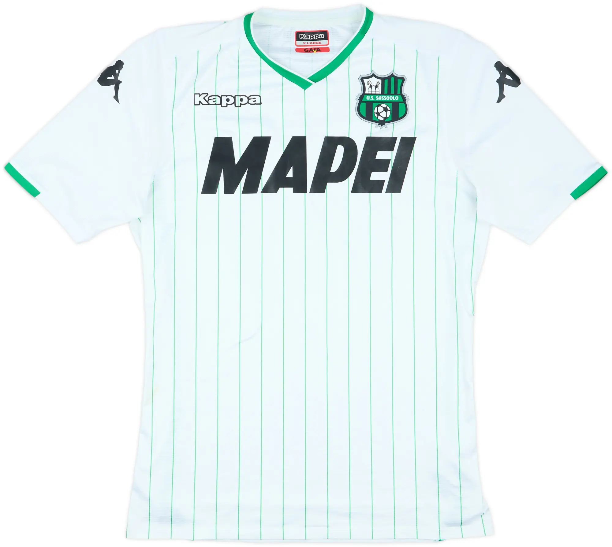 2018-19 Sassuolo Match Issue Away Shirt #19