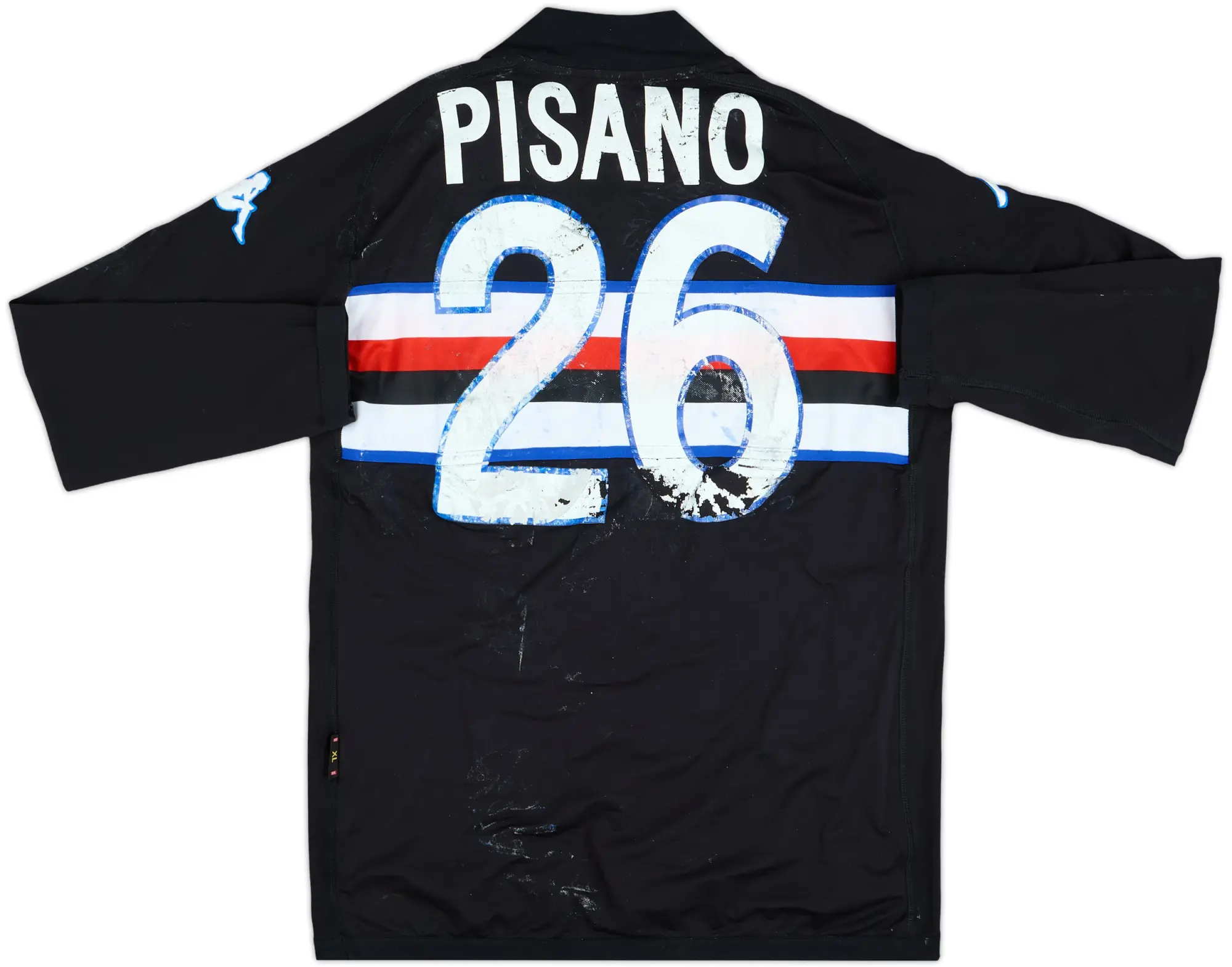 2005-06 Sampdoria Match Issue Third L/S Shirt Pisano #26