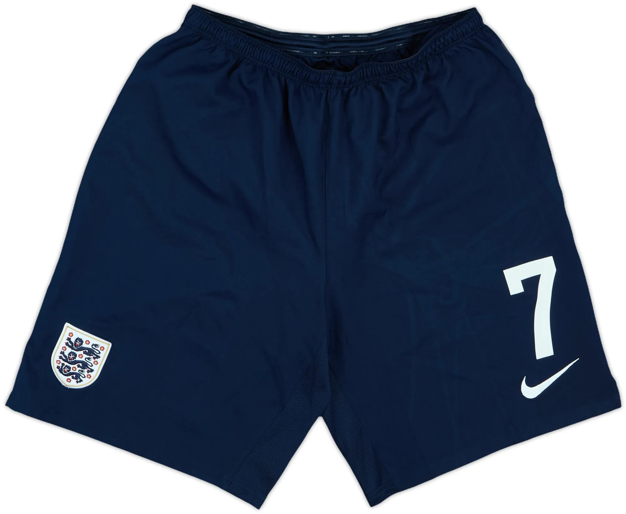 Nike England Mens Player Issue Home Shorts 2013