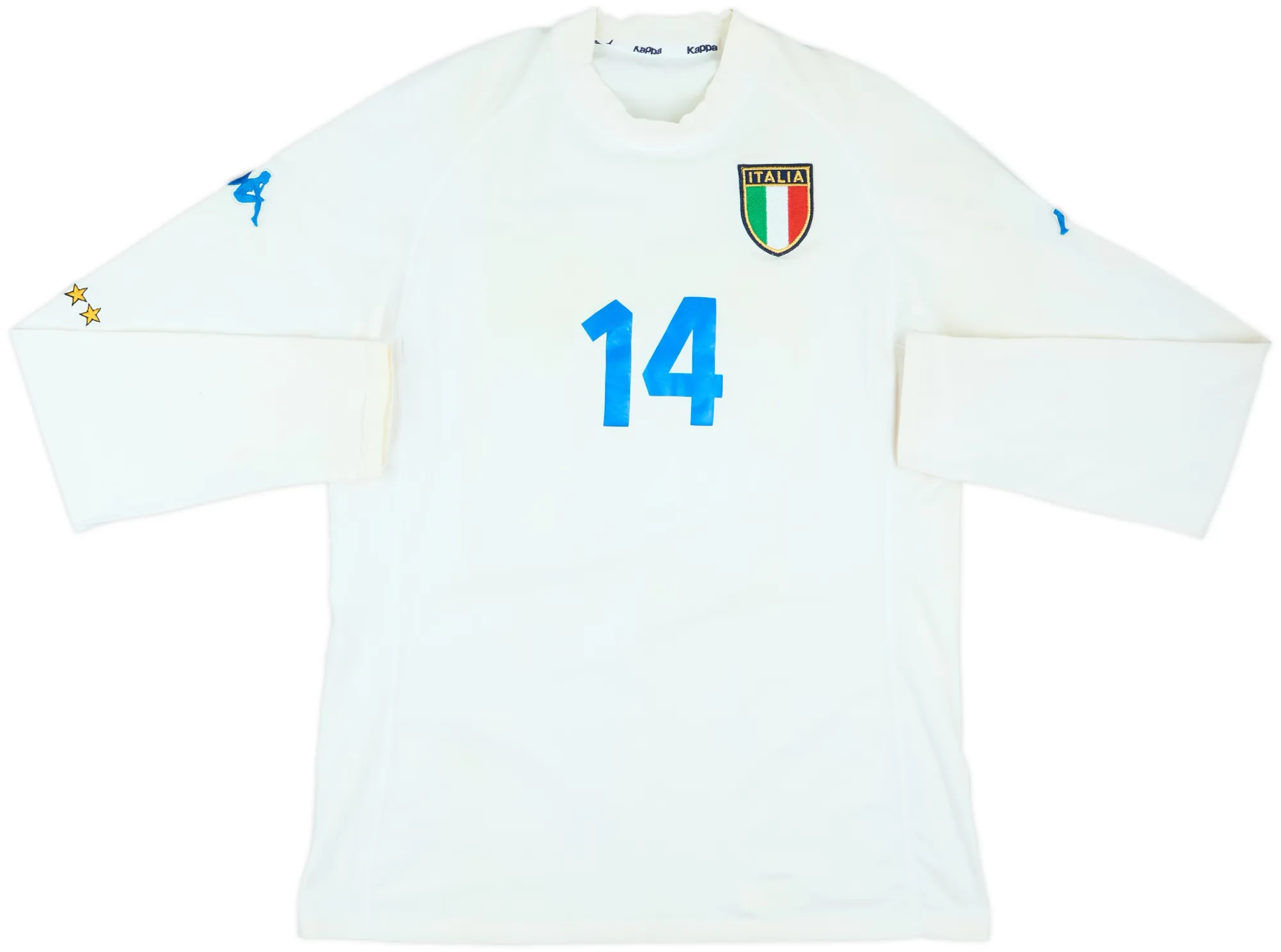 Kappa Italy Mens LS Player Issue Away Shirt 2000