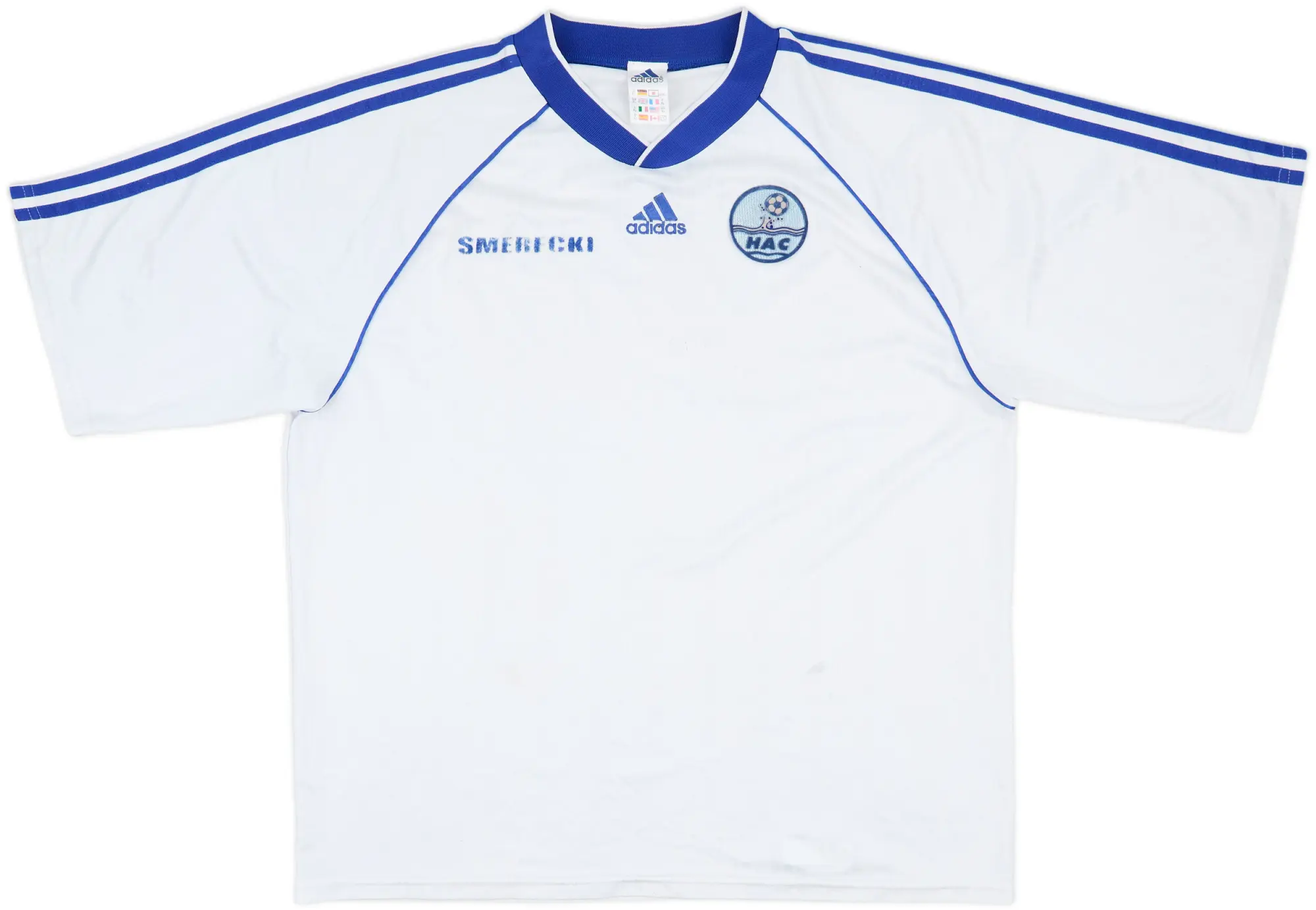 1999-00 Le Havre Staff Issue adidas Training Shirt 'Smerecki' - 6/10 - (XL)