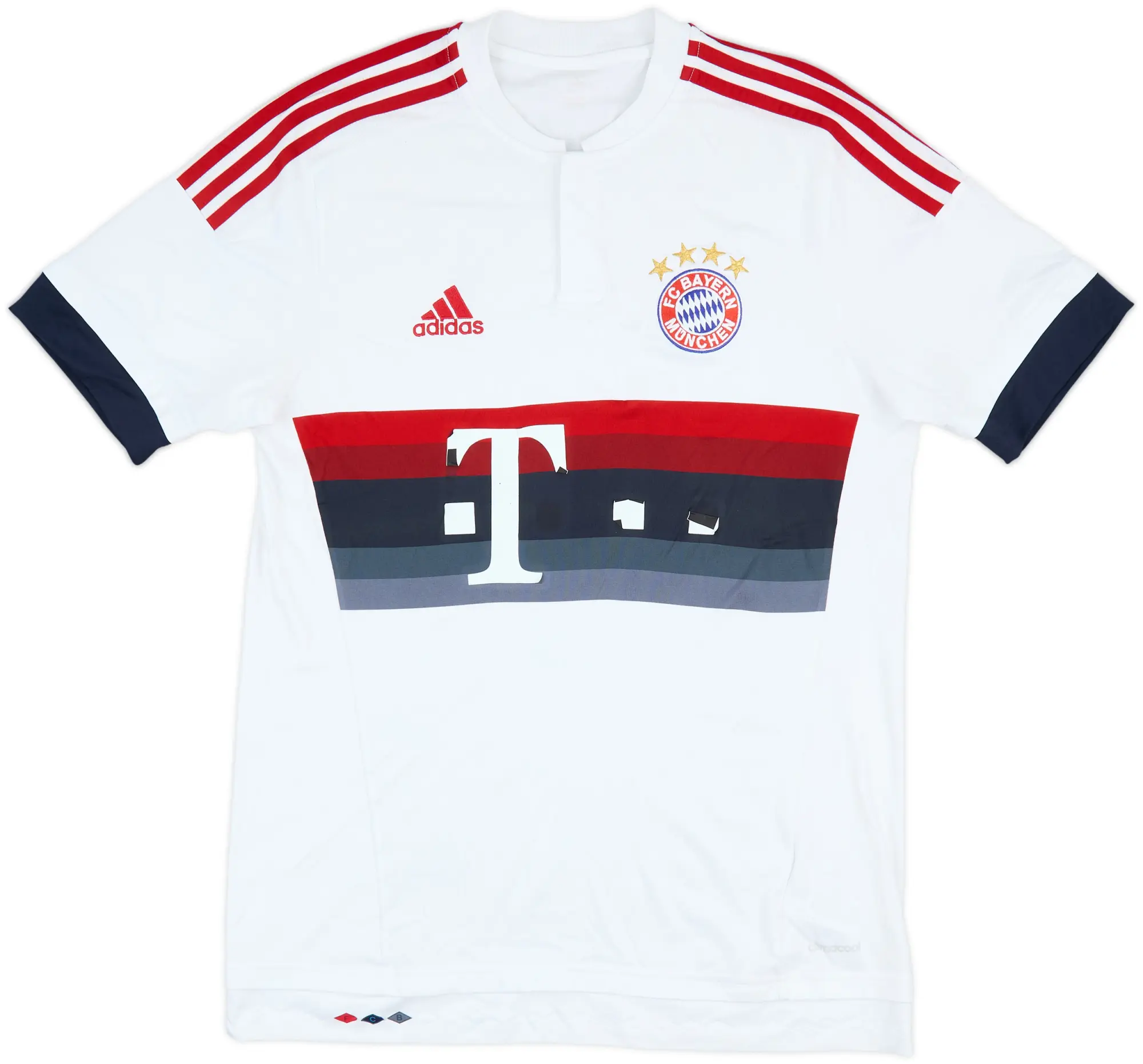 adidas Bayern Munich Mens SS Away Shirt 2015/16