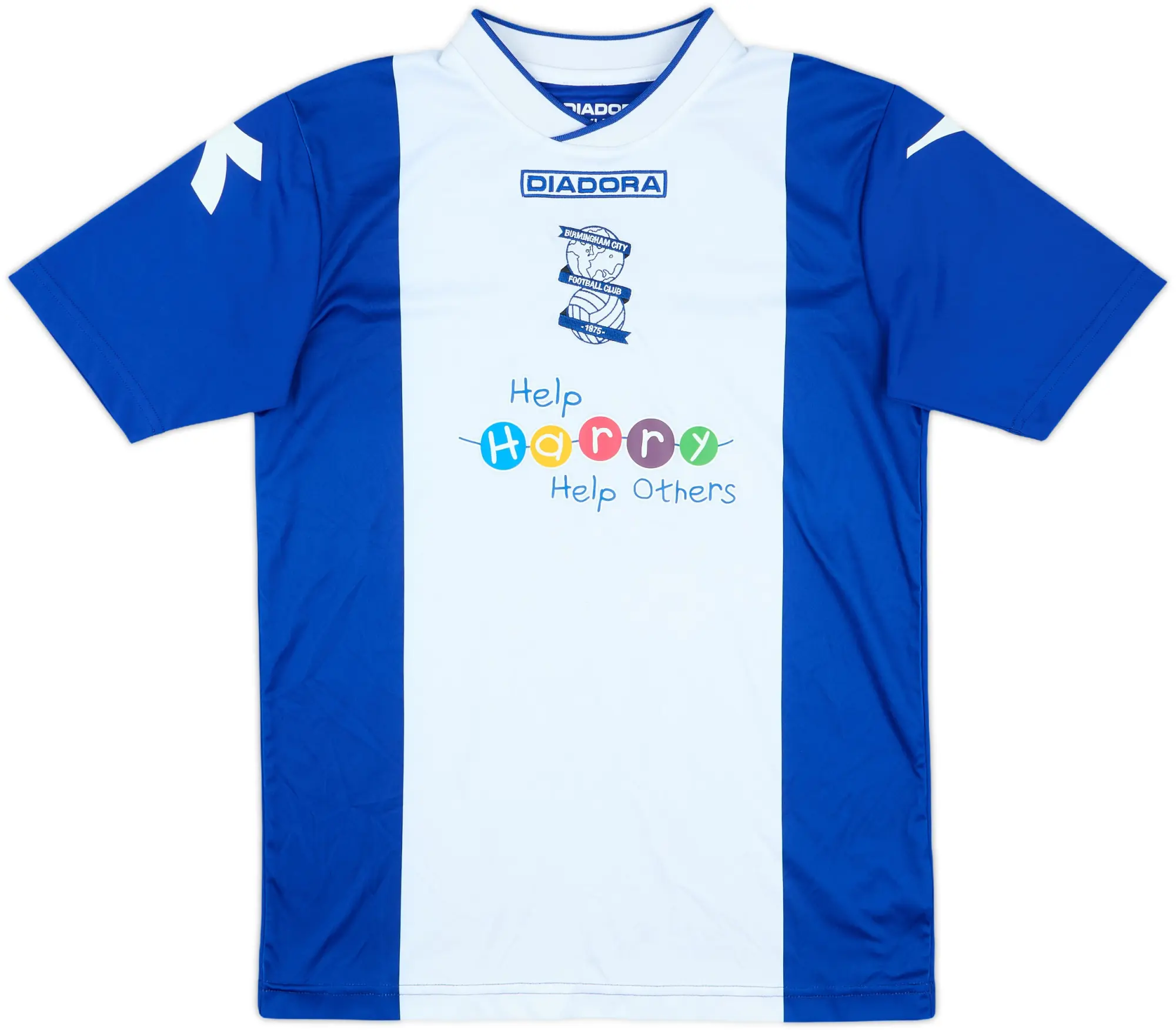 Diadora Birmingham City Boys SS Home Shirt 2013/14