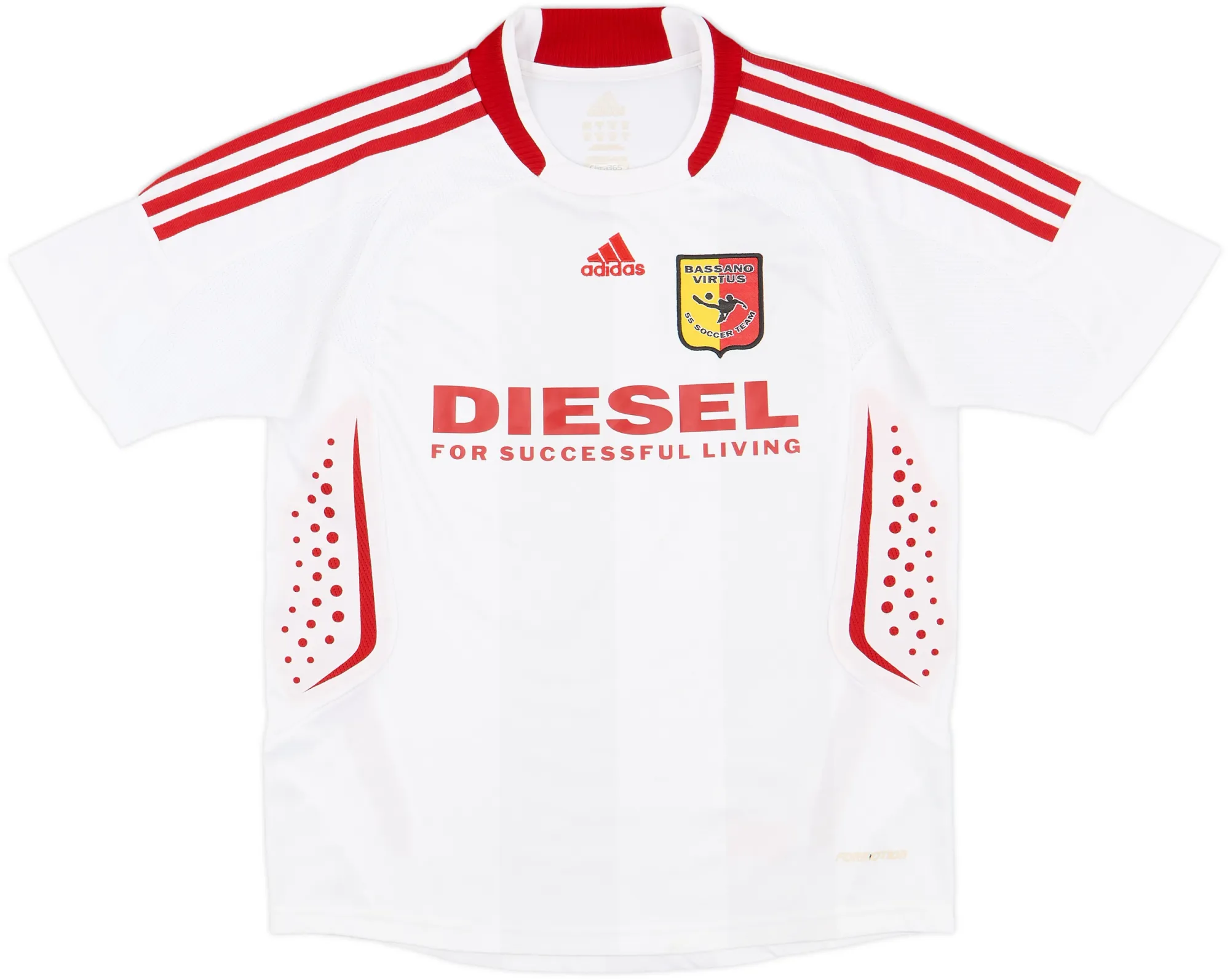 adidas Bassano Virtus Boys SS Away Shirt 2008/09