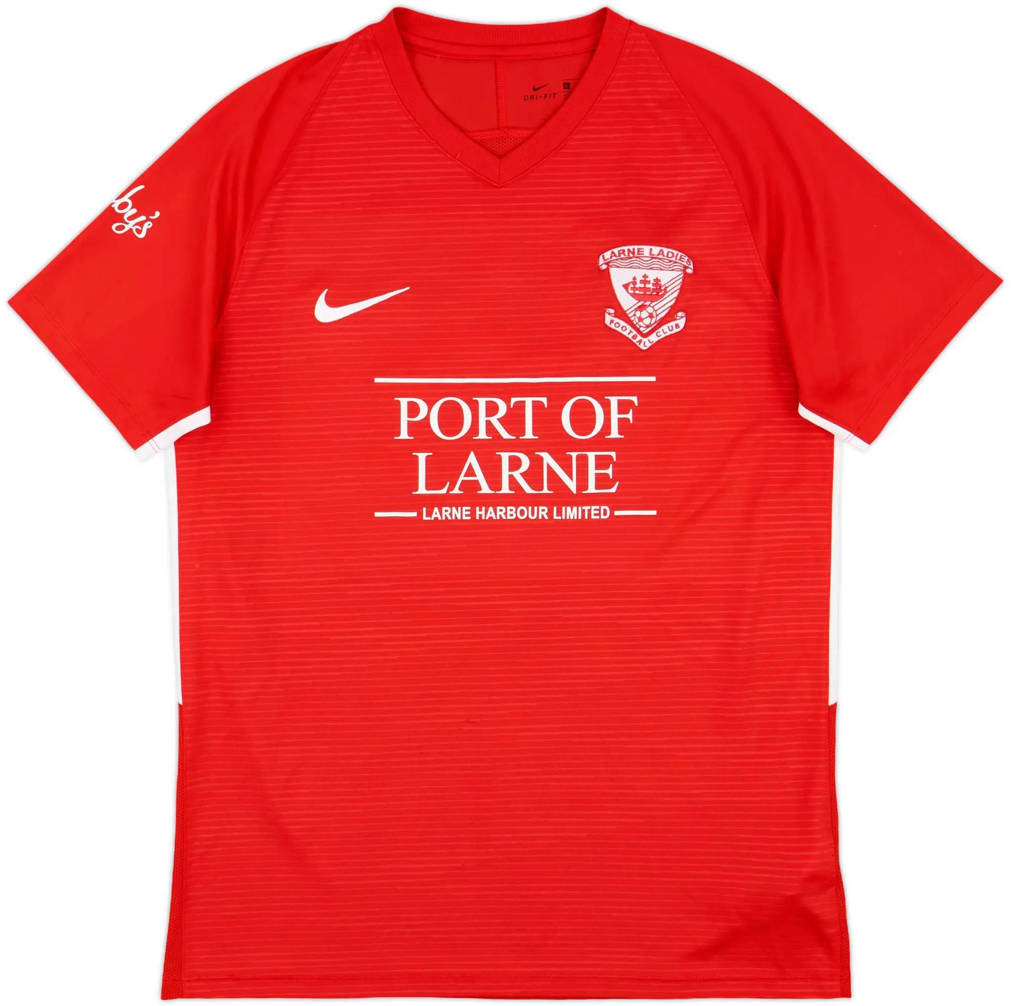 2018-19 Larne Ladies Home Shirt #16 - 8/10 - (L)