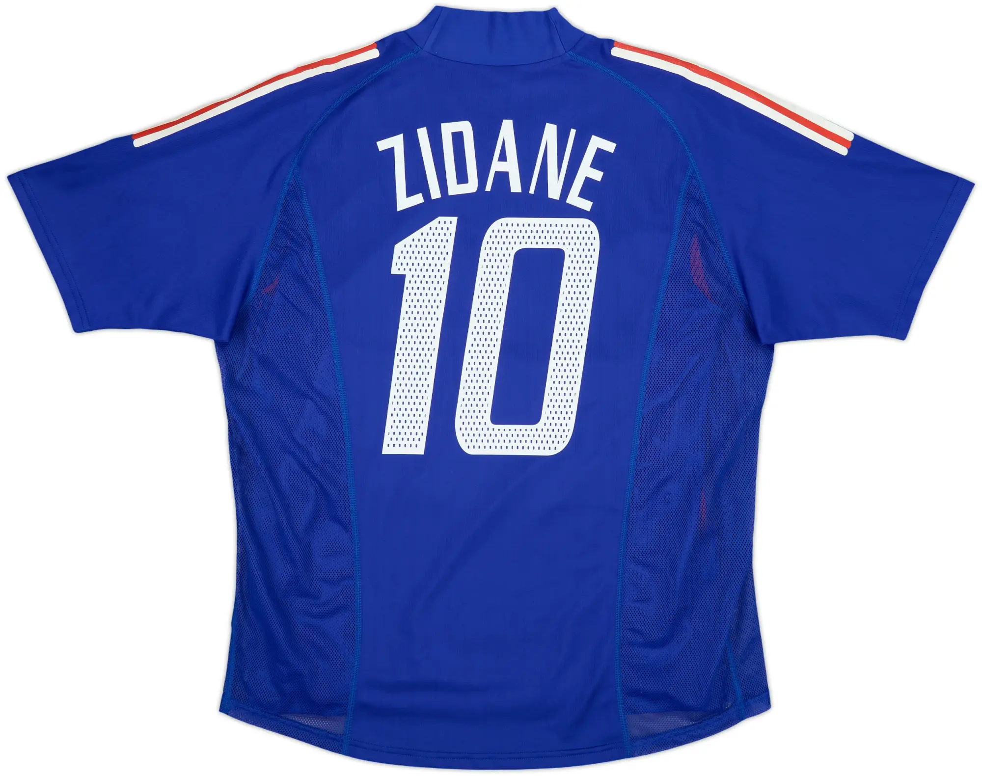 adidas France Mens SS Player Issue Home Shirt 2002
