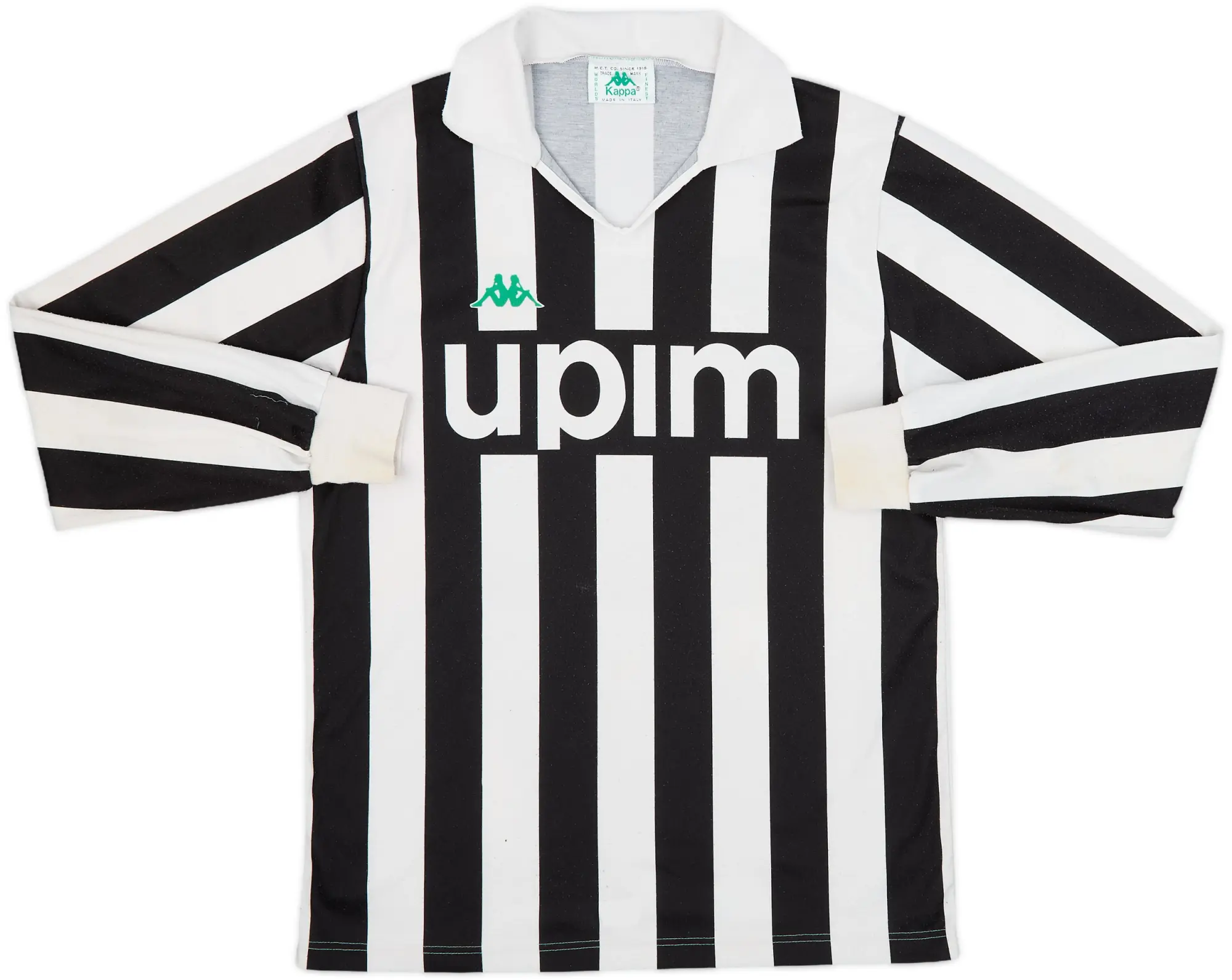 1991-92 Juventus Home L/S Shirt - 7/10 - (M)