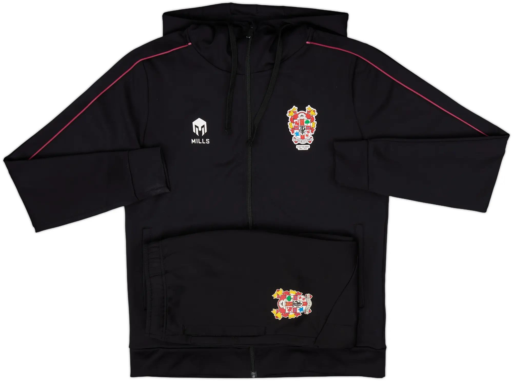 2024-25 Tranmere Rovers Mills Tracksuit - 9/10 - (M)