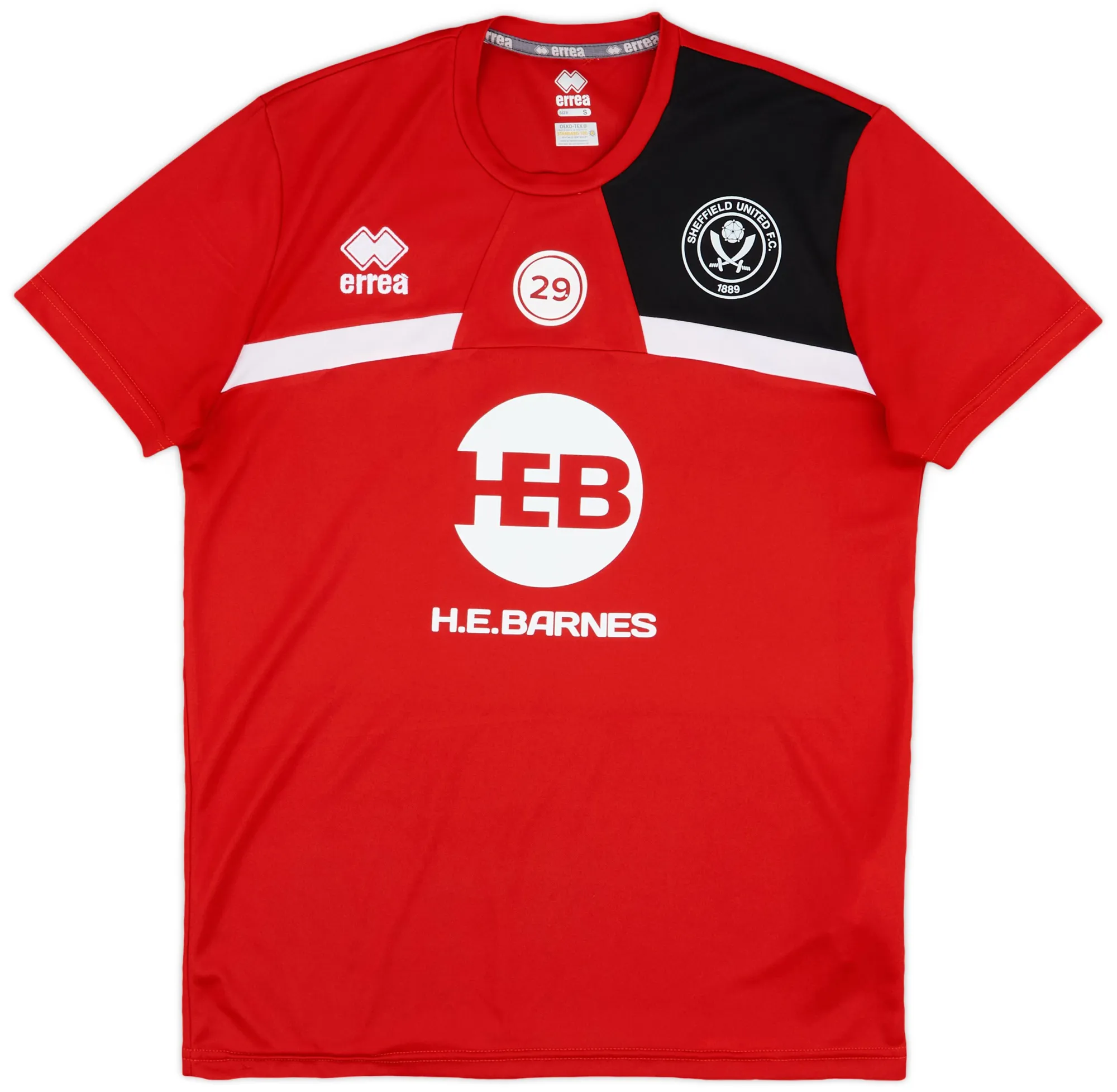 Errea Sheffield United Mens SS Player Issue Home Shirt 2022/23