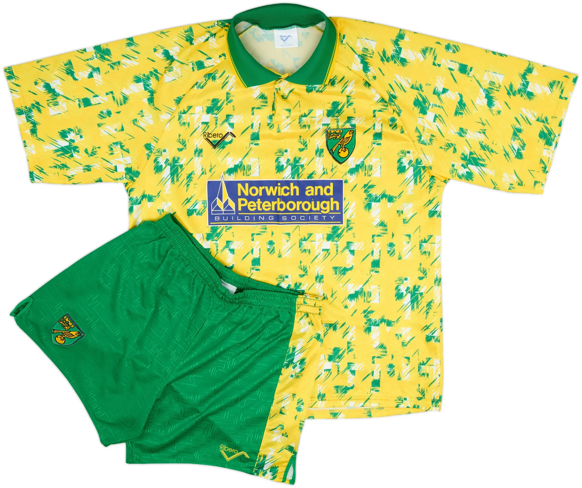 Home Norwich City Mens SS Home Shirt 1992/94