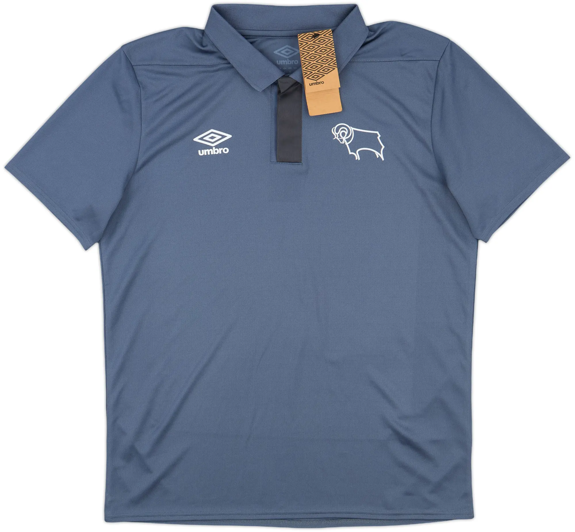 2020-21 Derby County Umbro Polo Shirt (L)