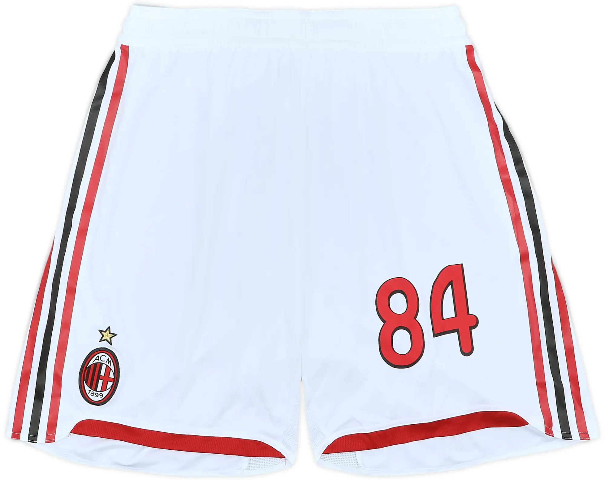 2009-10 AC Milan Player Issue Home Shorts #84 - 8/10 - (L)