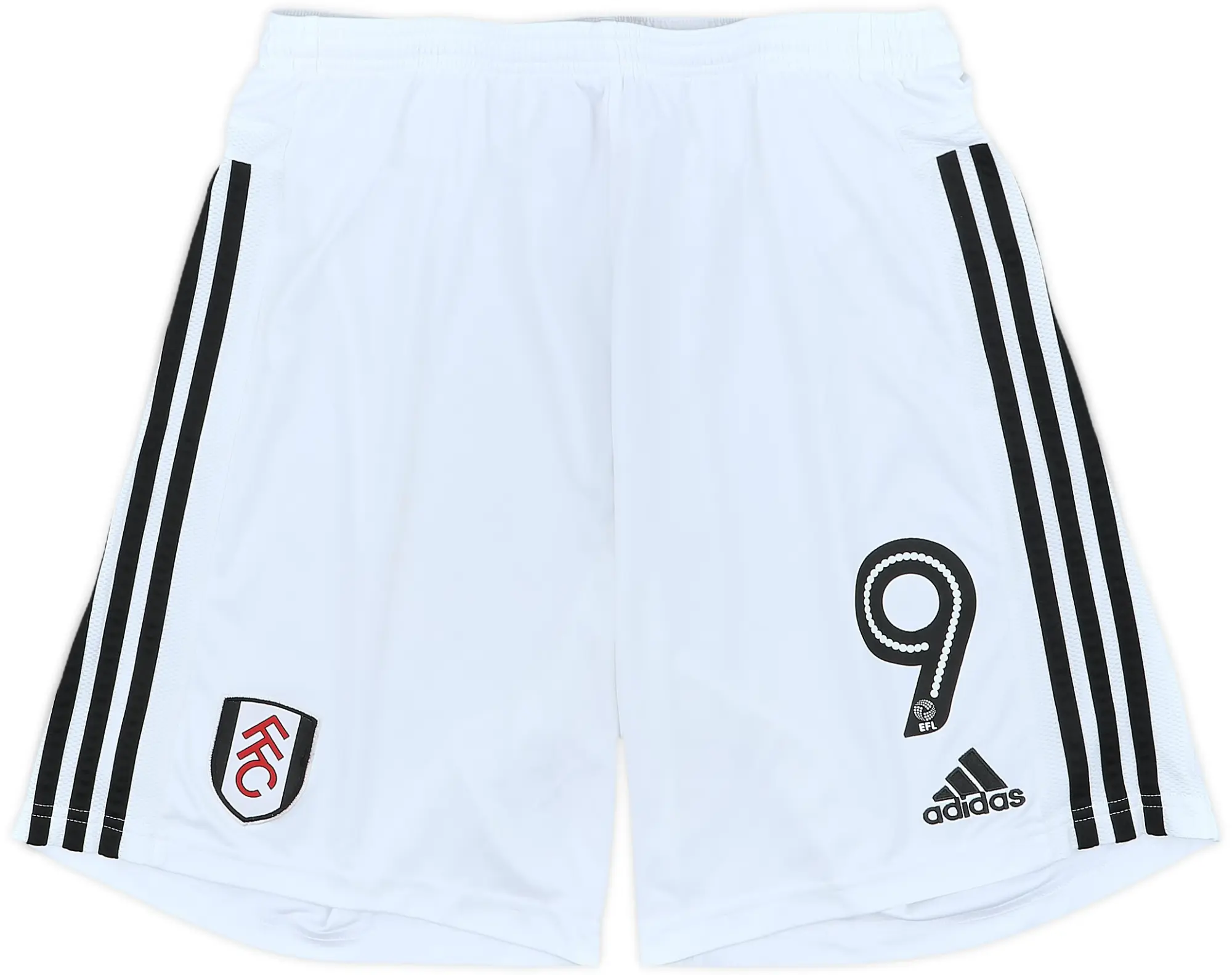 2017-18 Fulham Player Issue Home Shorts #9 - 7/10 - (L)