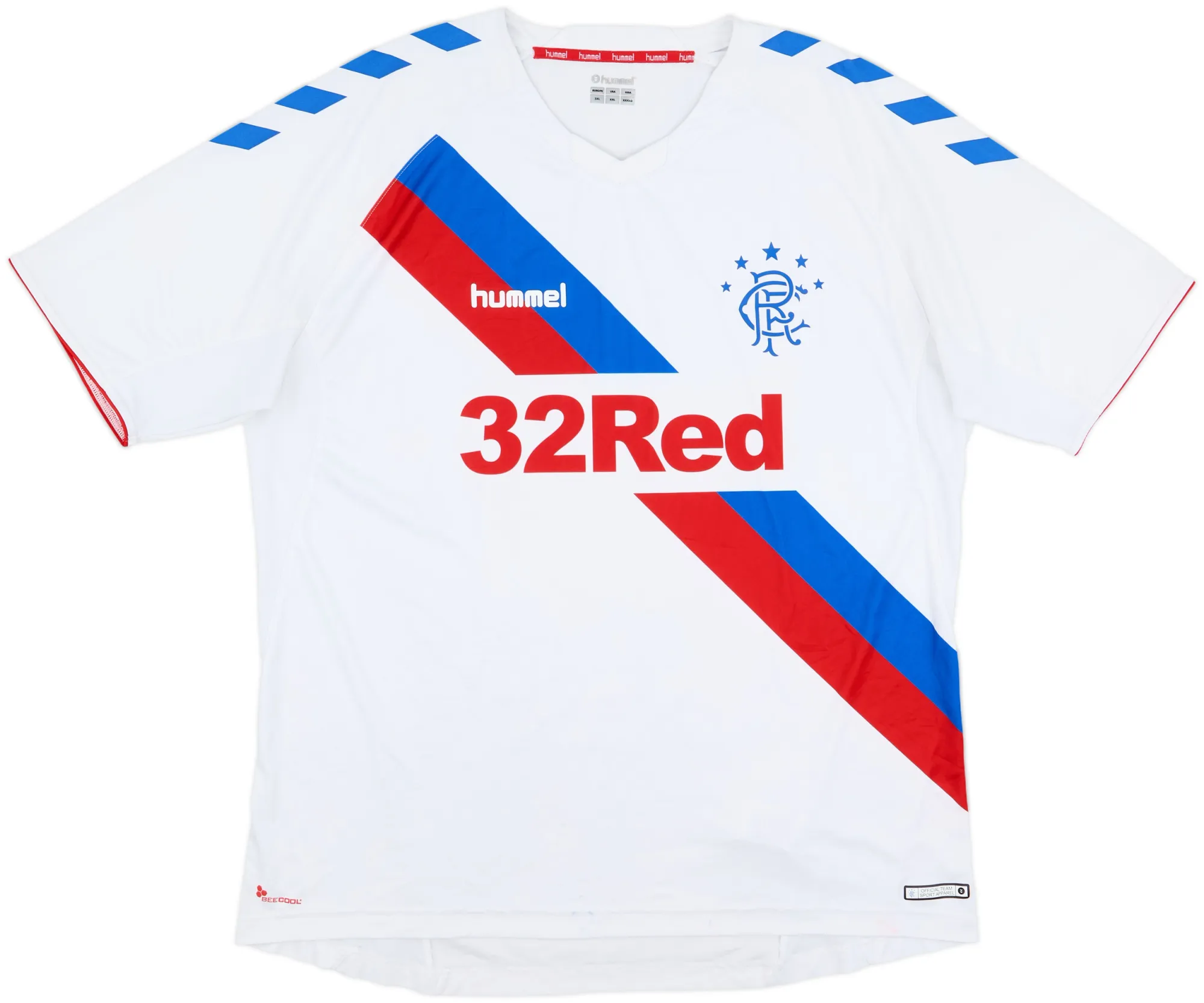Hummel Rangers Mens SS Away Shirt 2018/19