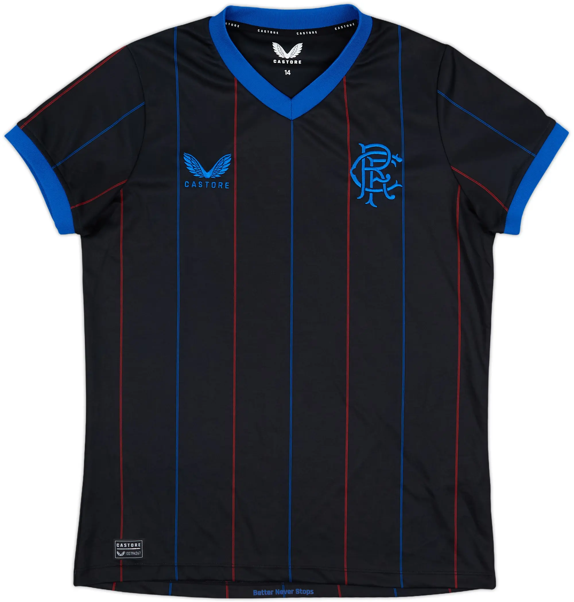 2022-23 Rangers Fourth Shirt - 10/10 - (Women's M)