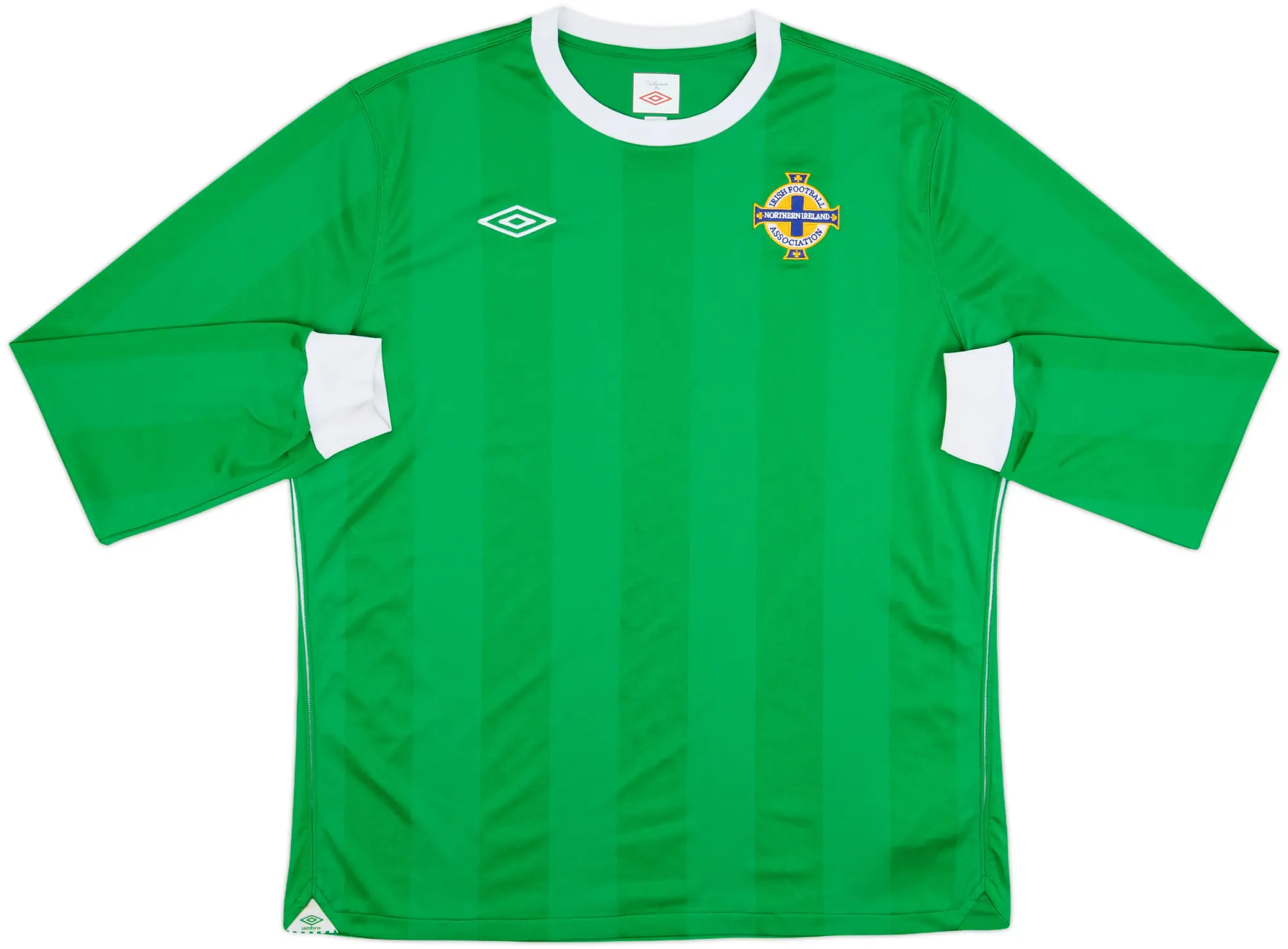 Umbro Northern Ireland Mens LS Home Shirt 2010