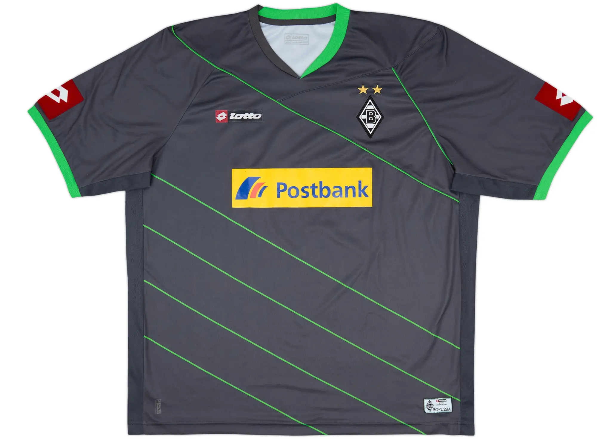 Lotto Borussia Monchengladbach Mens SS Away Shirt 2011/12