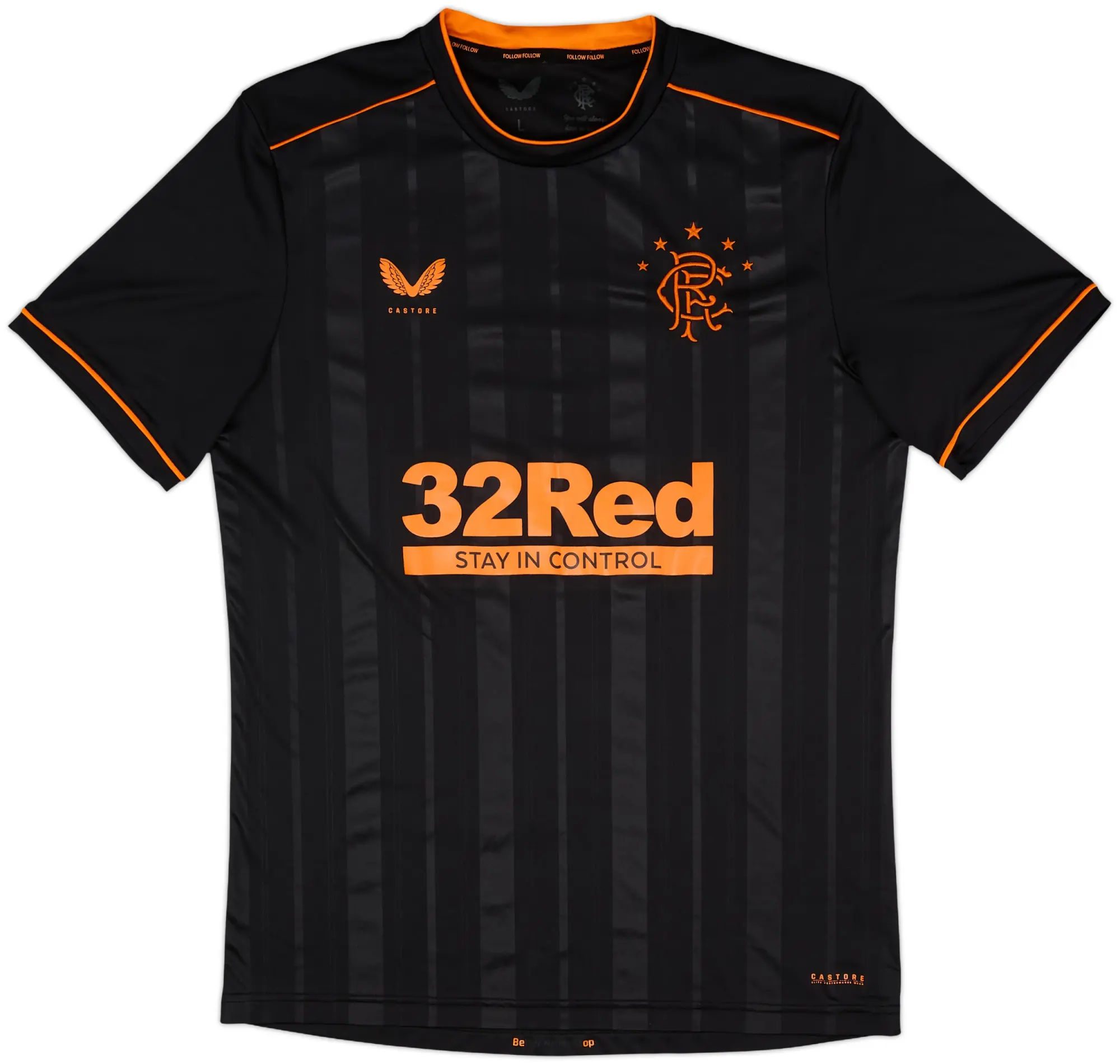 2020-21 Rangers Third Shirt - 9/10 - (L)