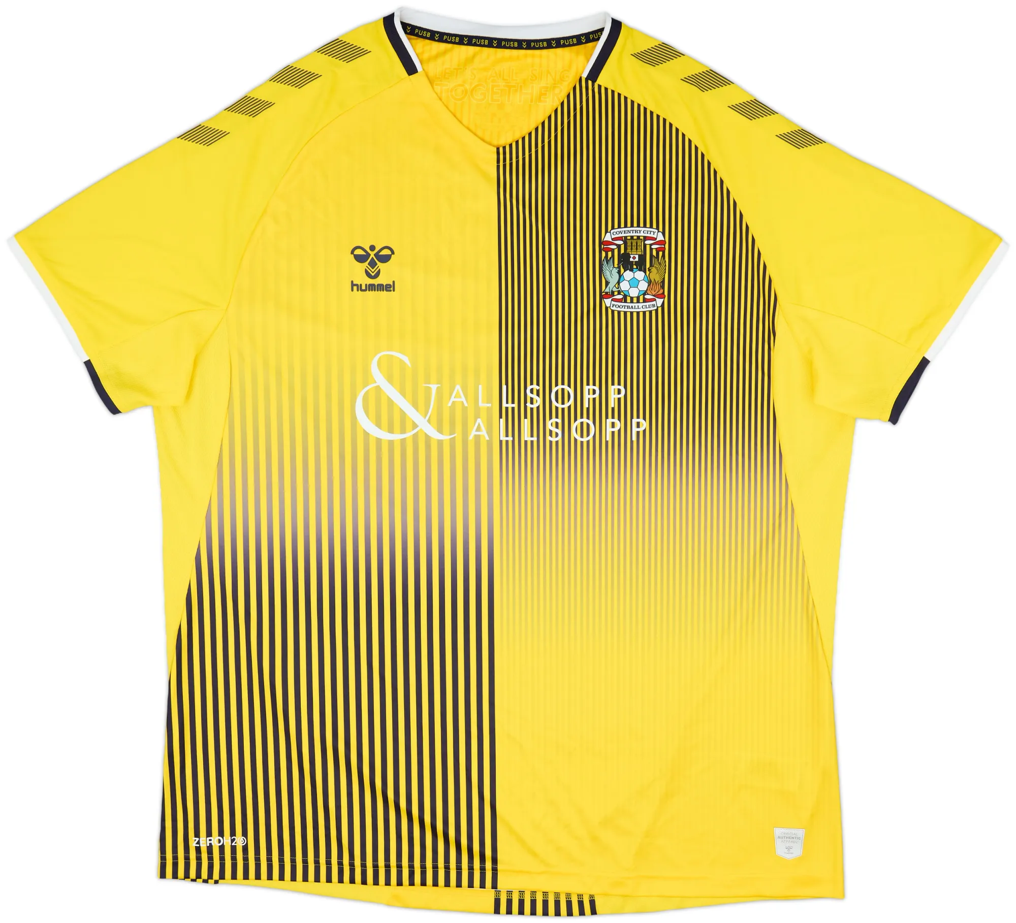 Hummel Coventry City Mens SS Away Shirt 2019/20