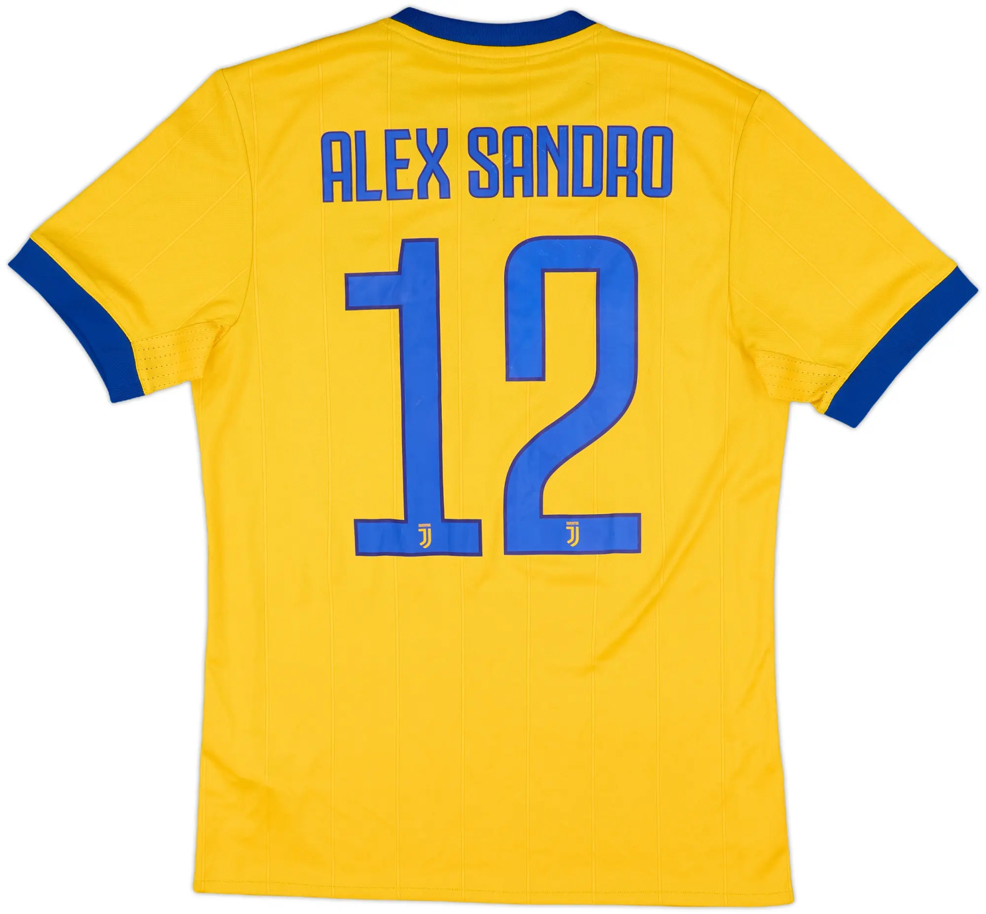 2017-18 Juventus Away Shirt Alex Sandro #12 - 4/10 - (S)