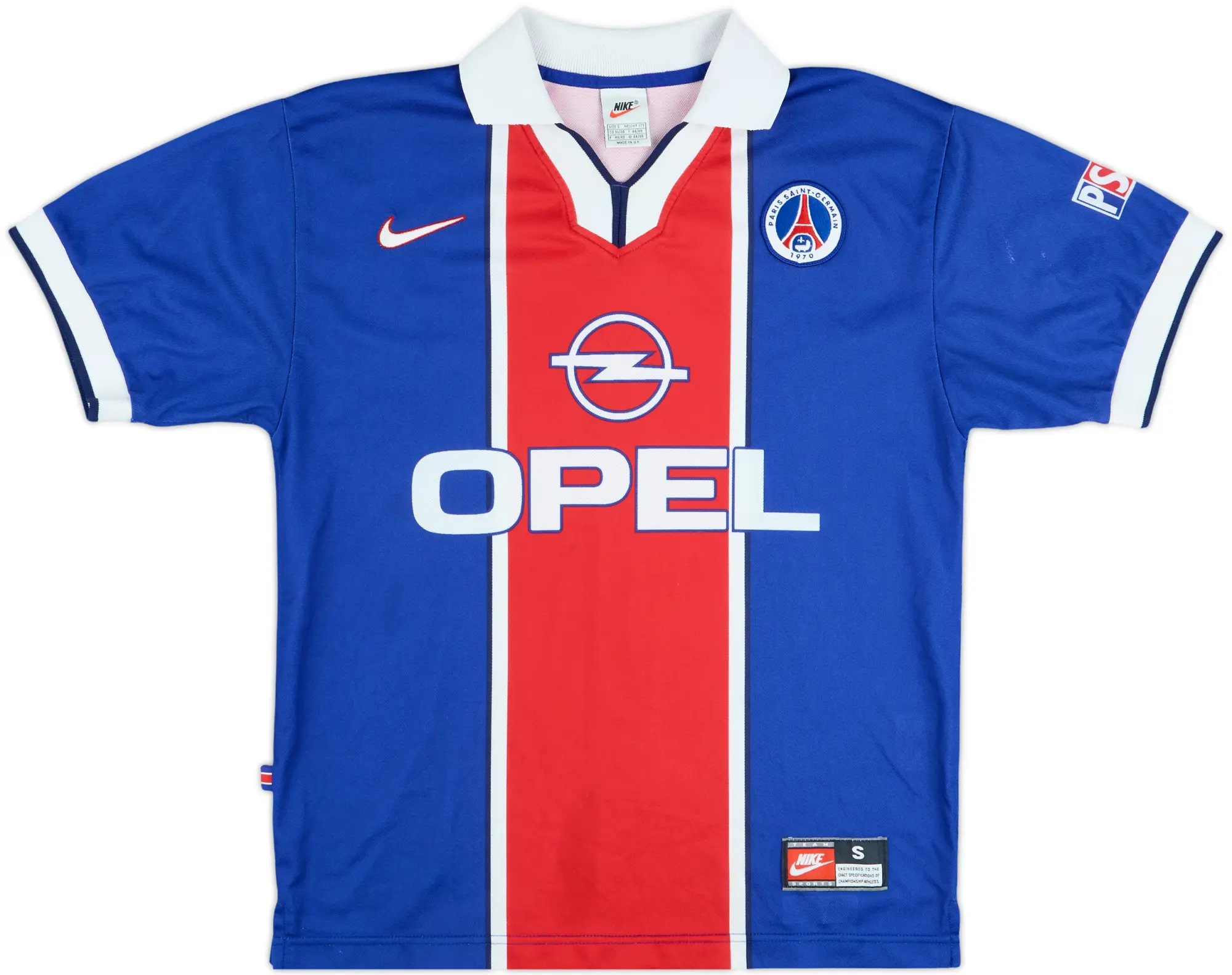 1997-98 Paris Saint-Germain Home Shirt - 8/10 - (S)