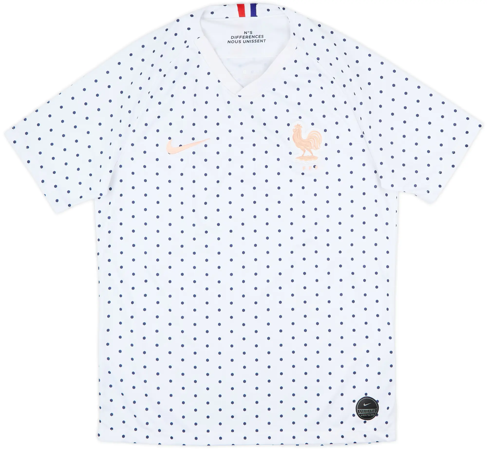 Nike France Adults SS Away Shirt 2019