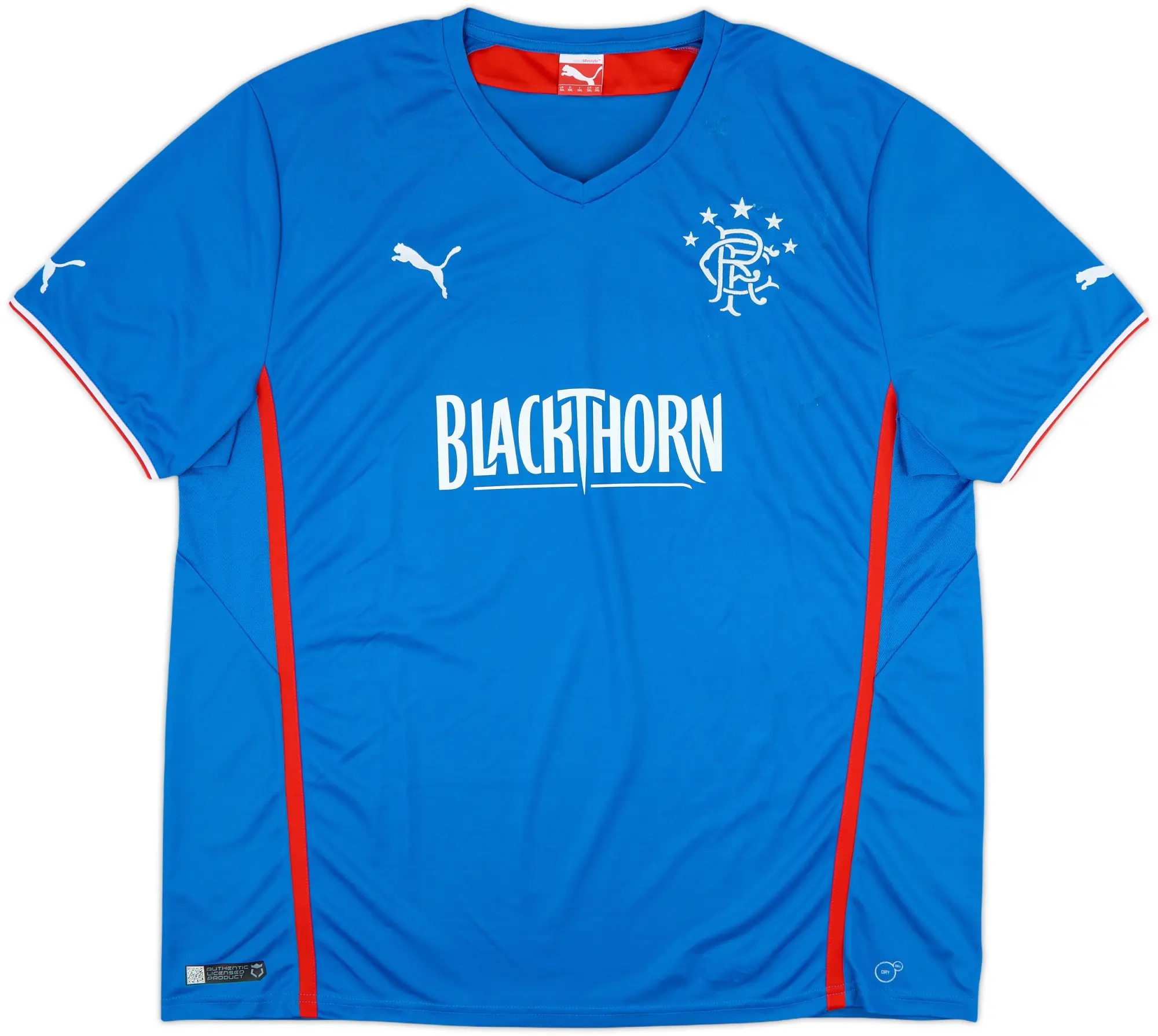 2013-14 Rangers Home Shirt - 7/10 - (3XL)