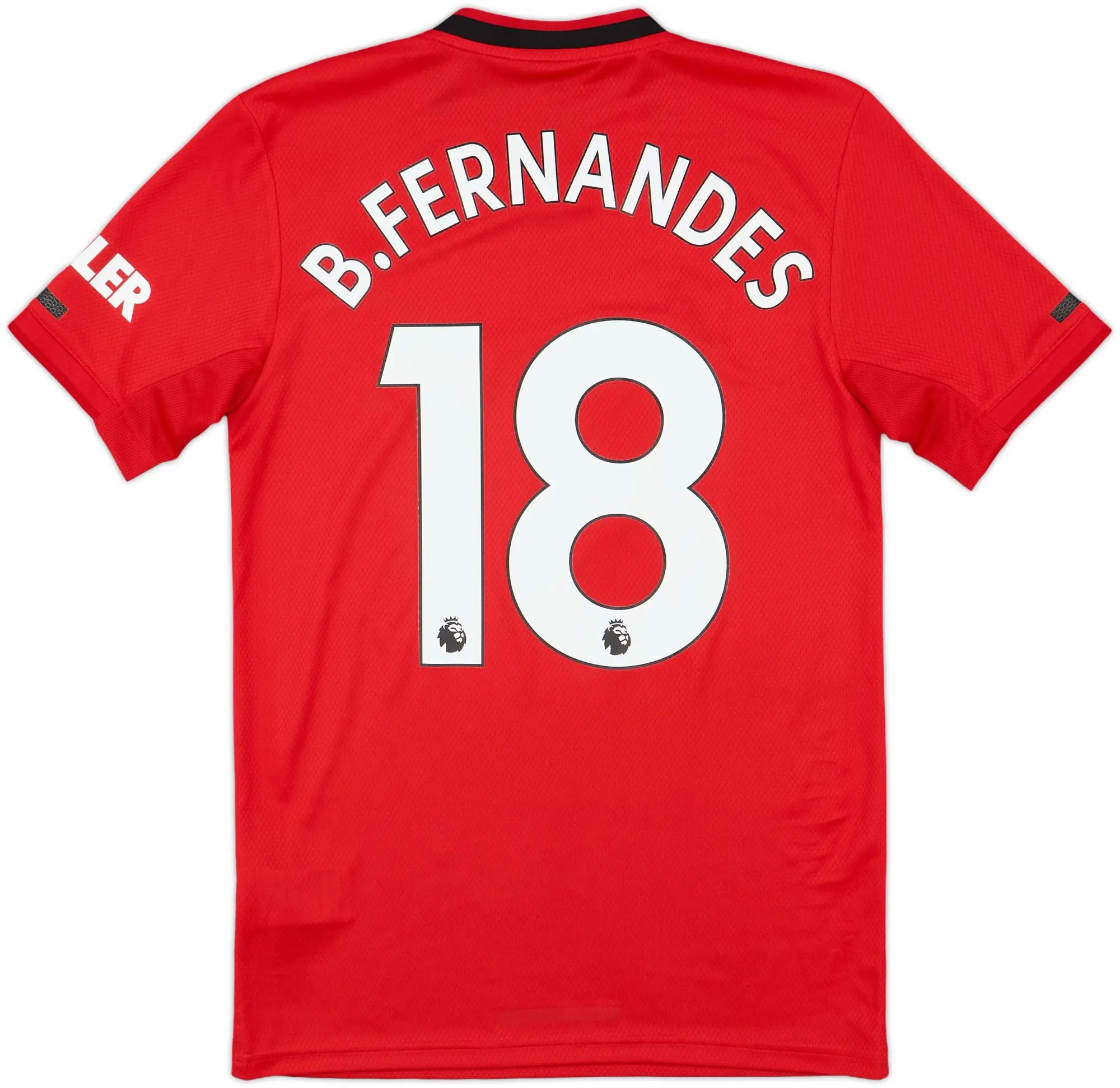 2019-20 Manchester United Home Shirt B.Fernandes #18 - 10/10 - (XS)