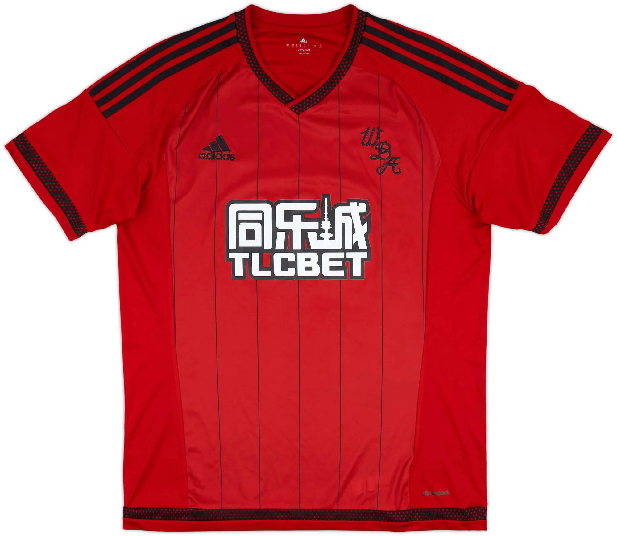 adidas West Bromwich Albion Mens SS Away Shirt 2015/16