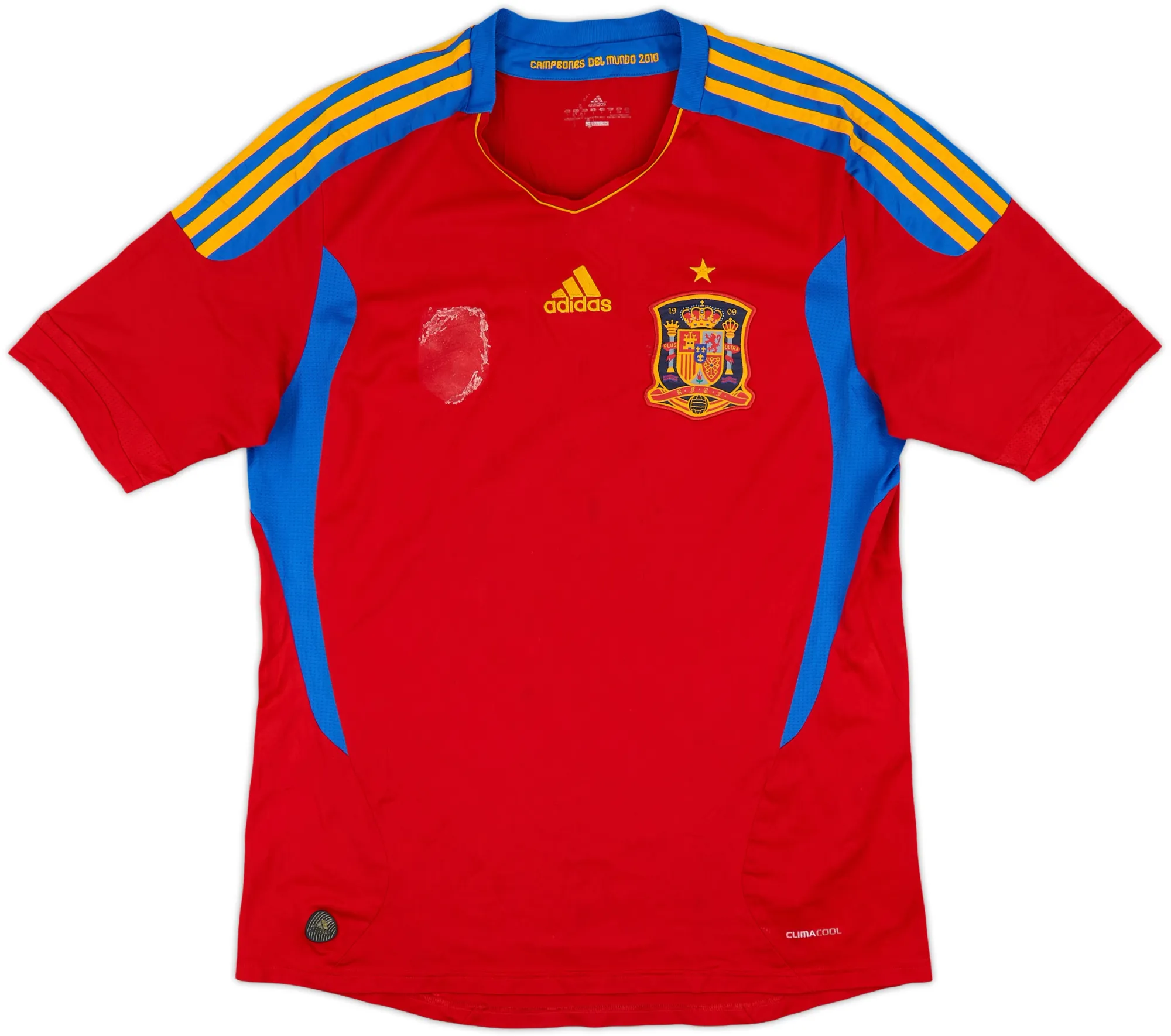 adidas Spain Mens SS Home Shirt 2010
