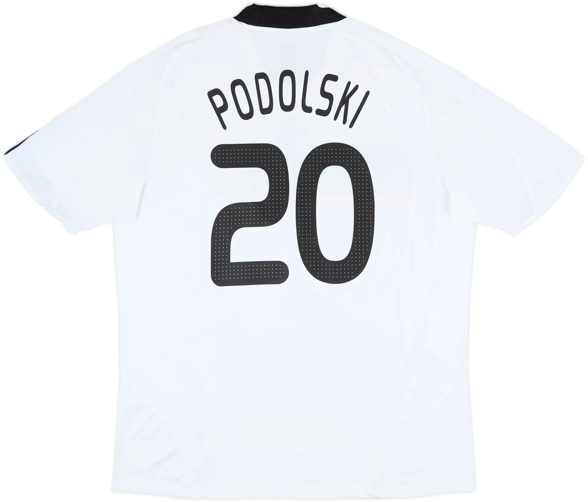 2008-09 Germany Home Shirt Podolski #20 - 7/10 - (XXL)