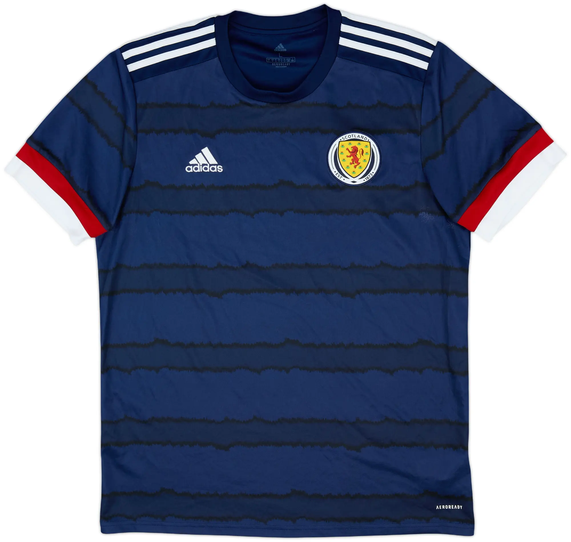2020-22 Scotland Home Shirt - 7/10 - (L)