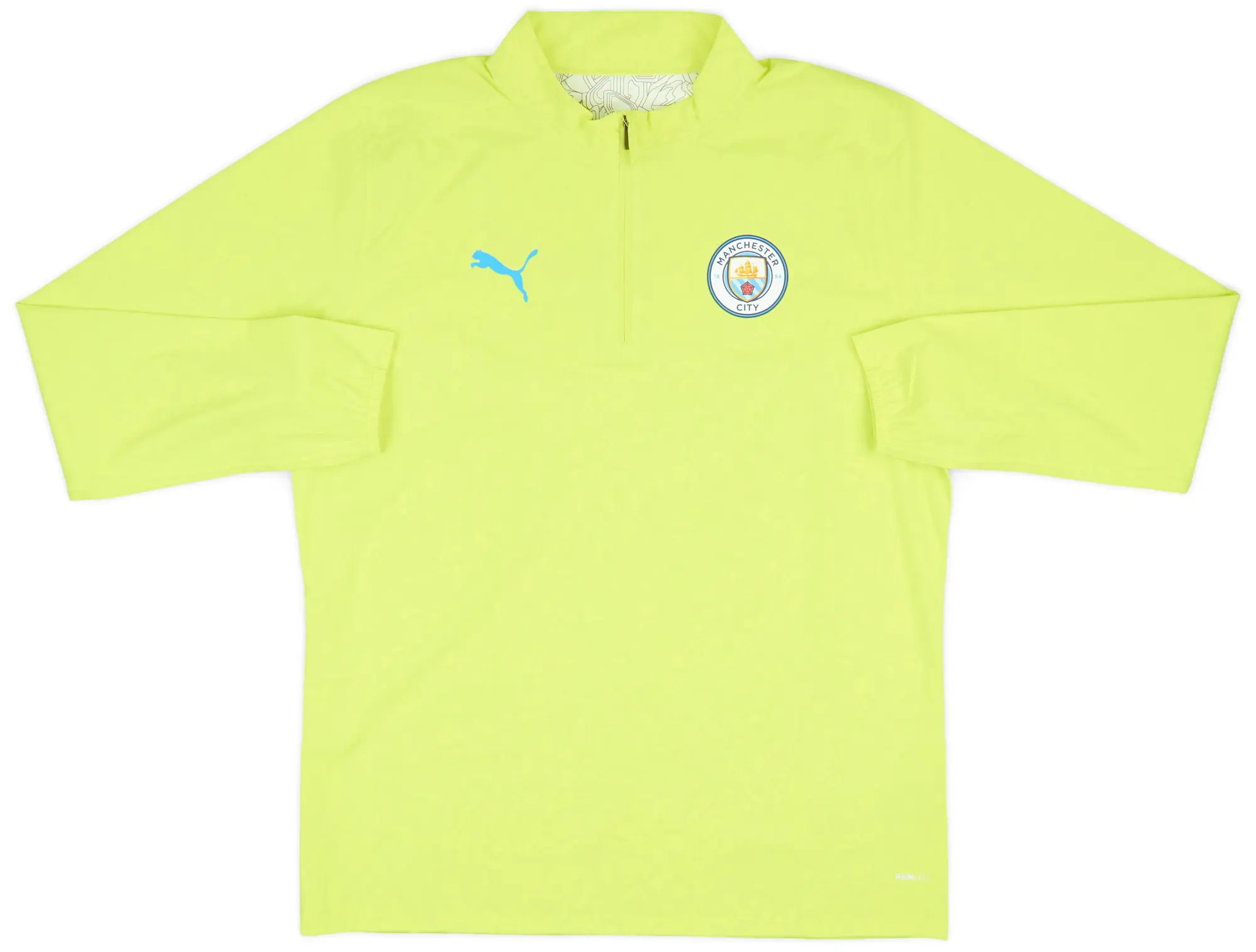 2024-25 Manchester City Puma 1/4 Zip Rain Top (L)