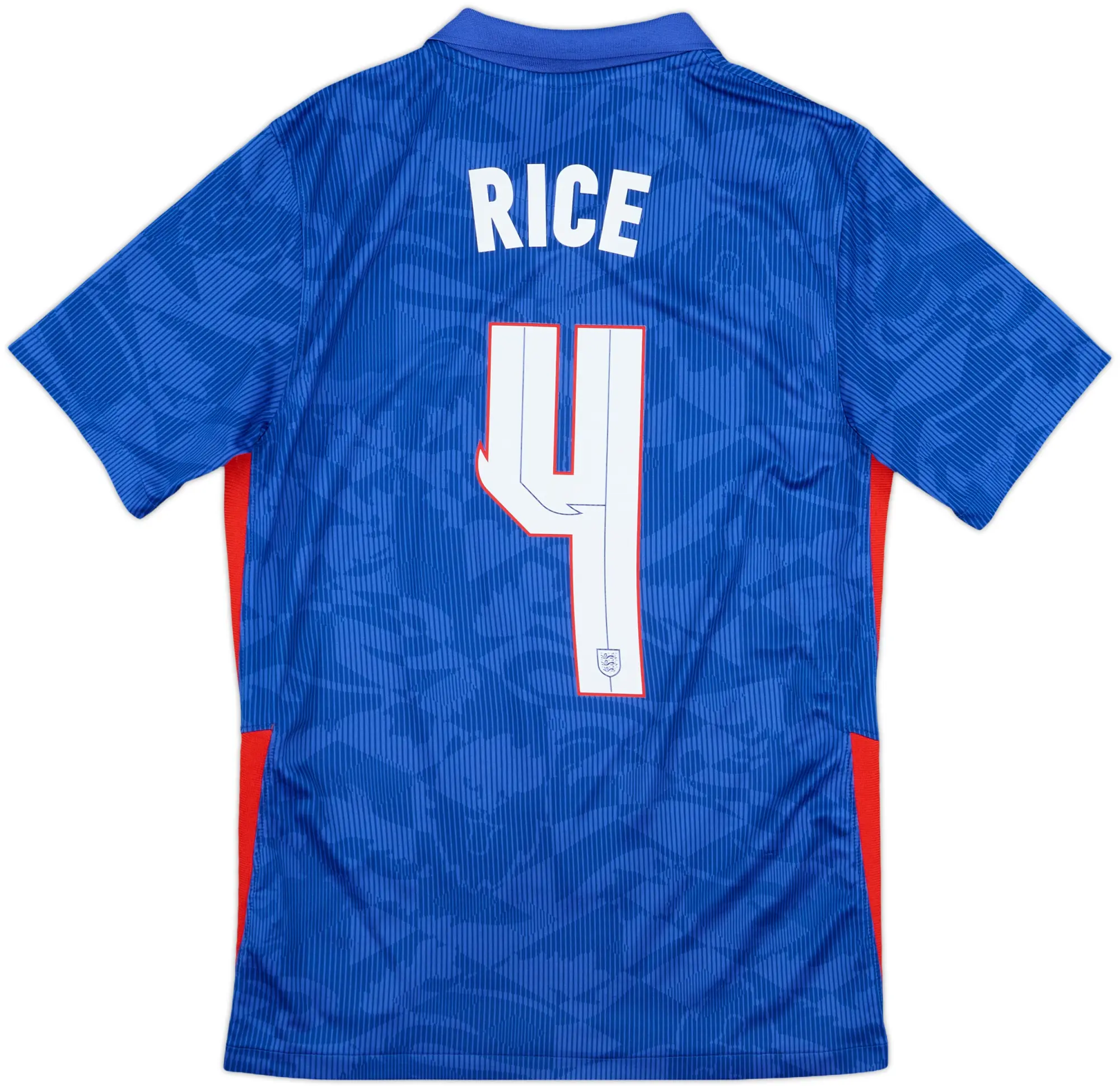2020-21 England Away Shirt Rice #4 - 10/10 - (S)