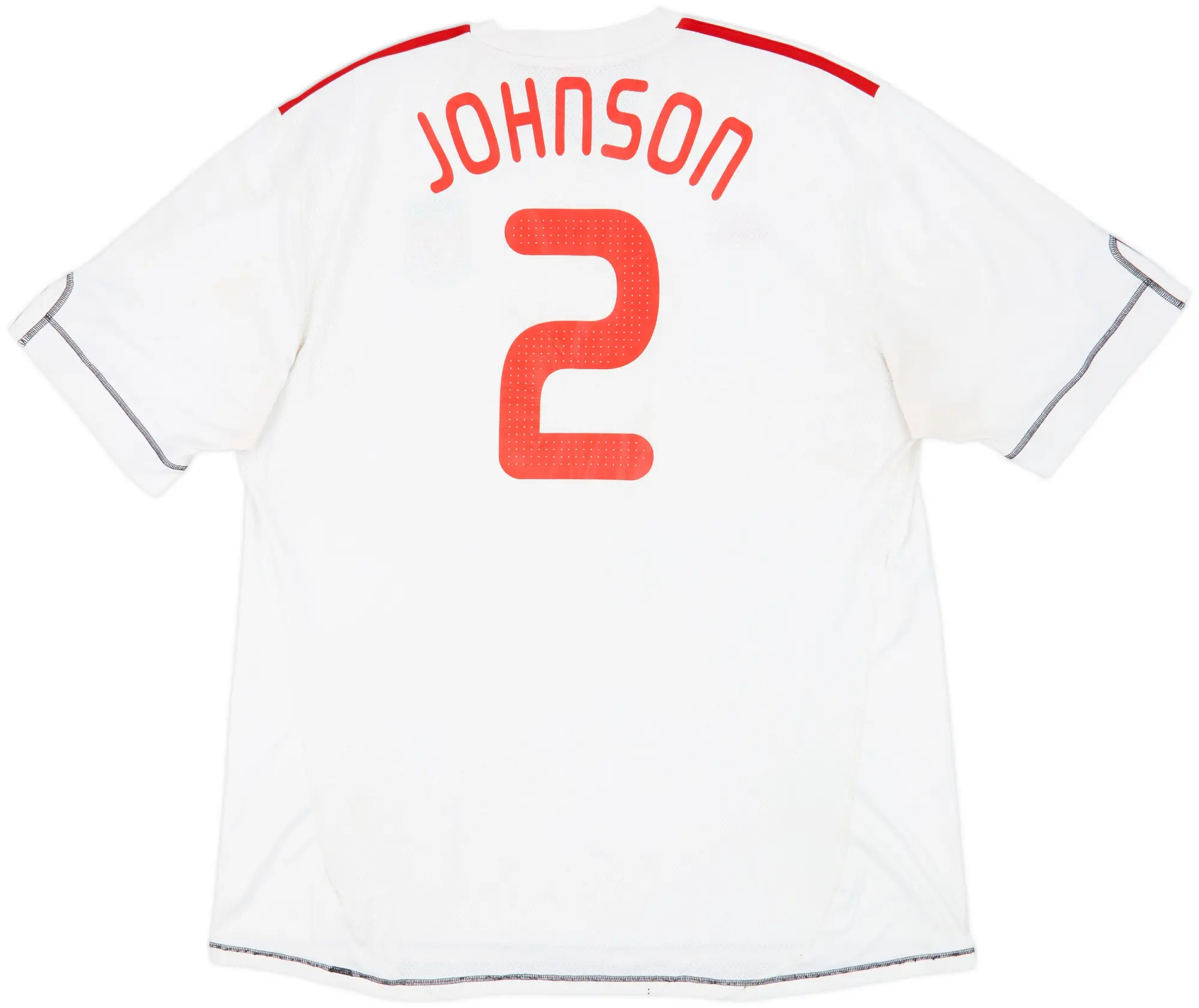 2009-10 Liverpool Third Shirt Johnson #2 - 4/10 - (3XL)